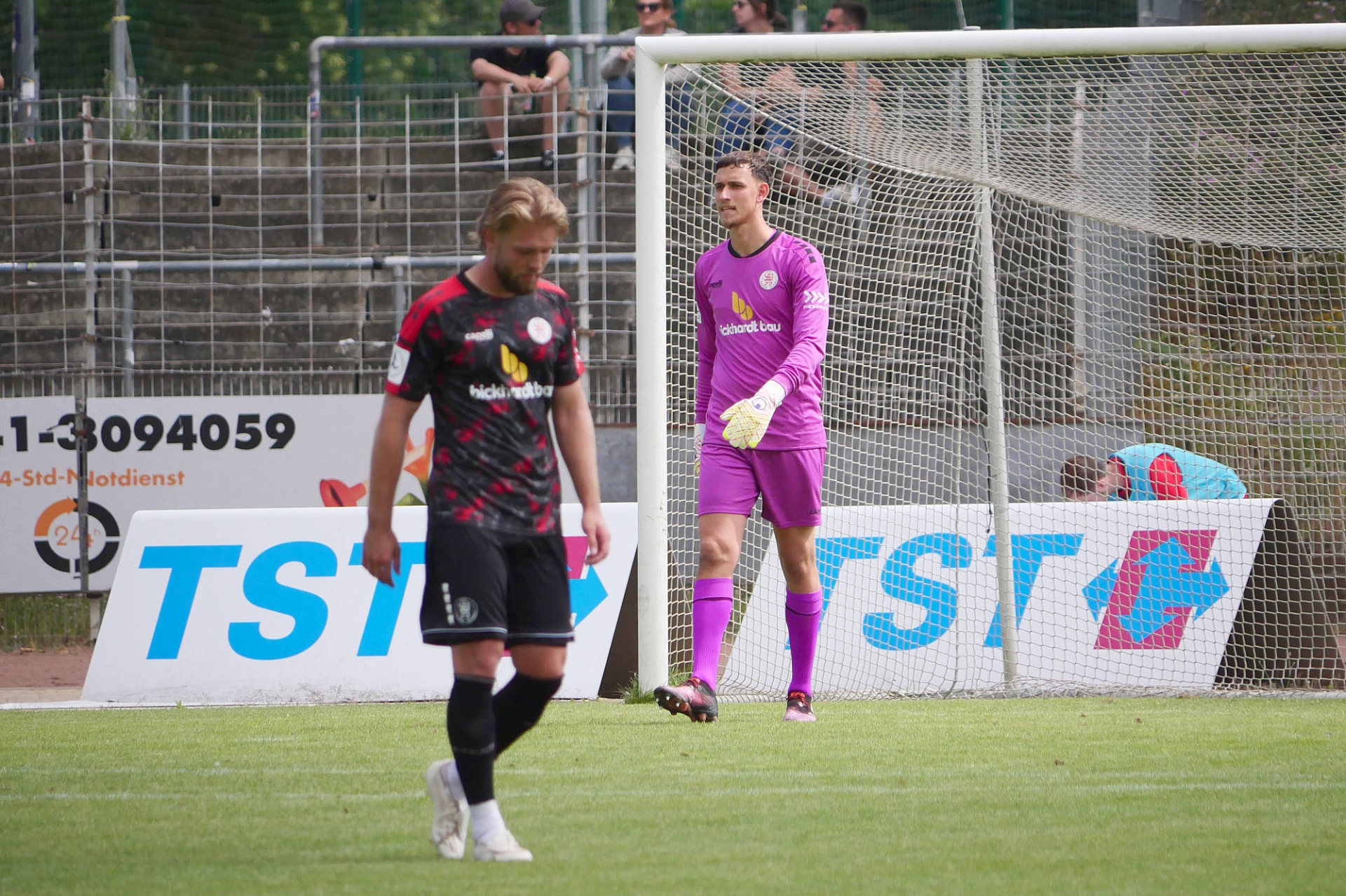 Wormatia Worms - KSV Hessen Kassel, Gröteke