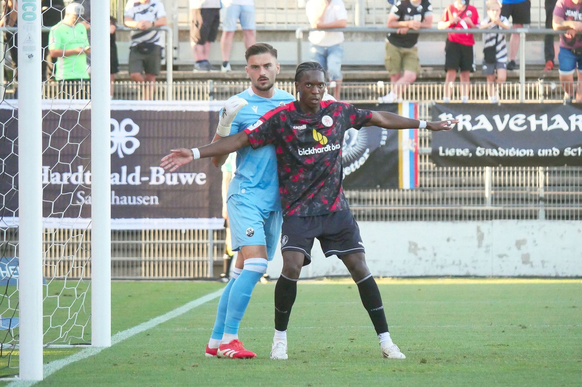 SV Sandhausen - KSV Hessen Kassel, Bonianga