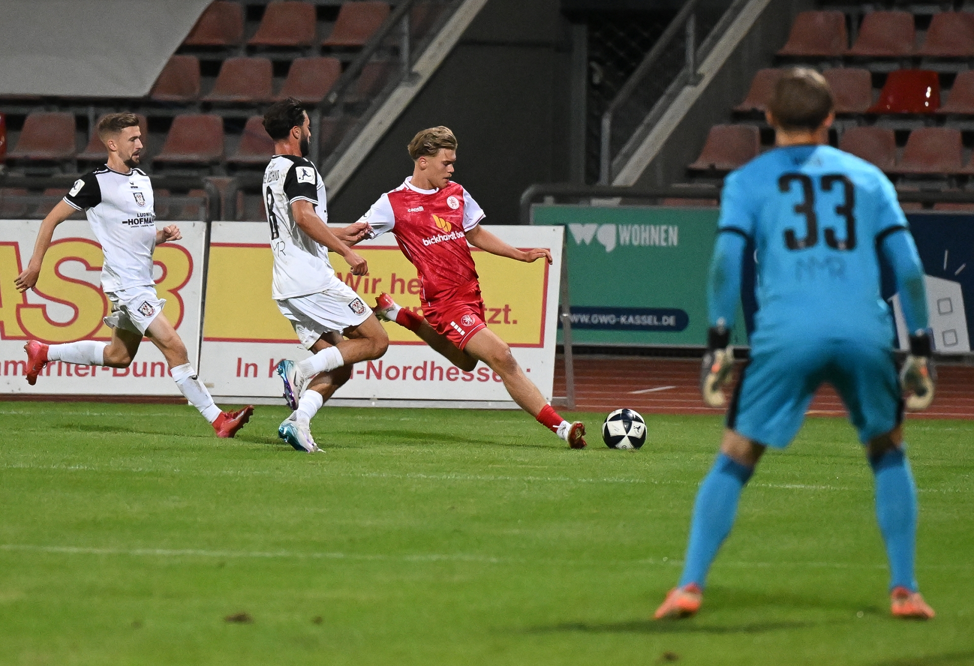 KSV Hessen Kassel, FSV Frankfurt, Endstand 0:1