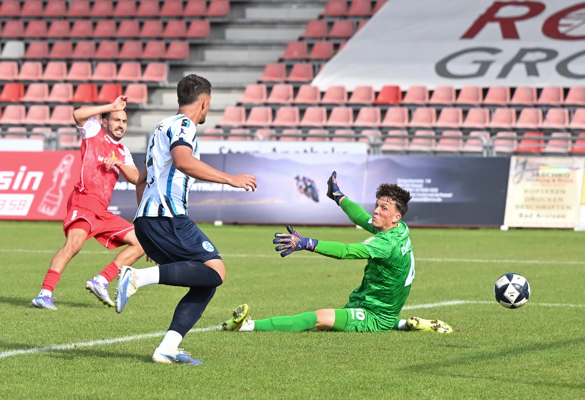 KSV Hessen Kassel, SV Stuttgarter Kickers, Endstand 3:0