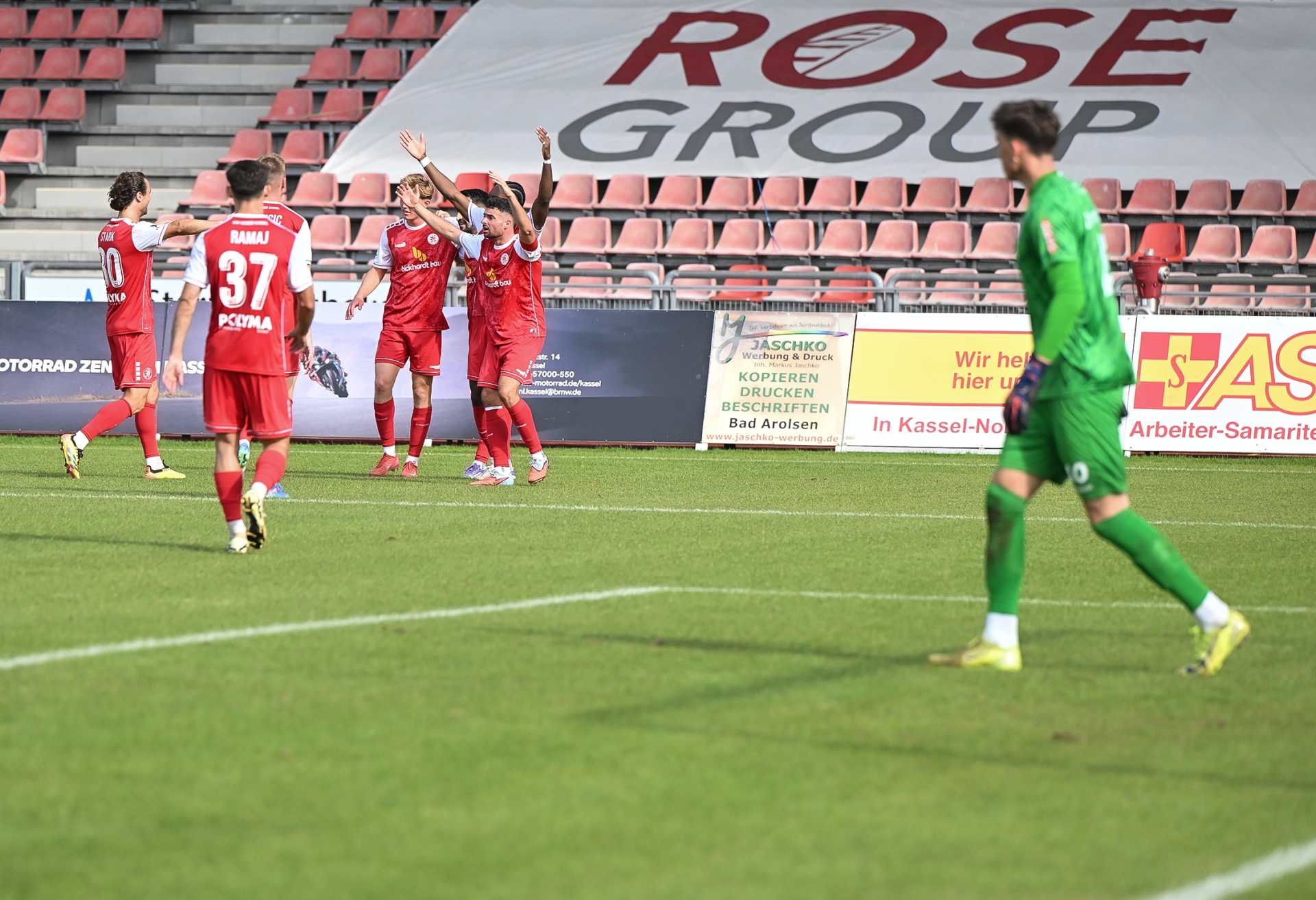 KSV Hessen Kassel, SV Stuttgarter Kickers, Endstand 3:0