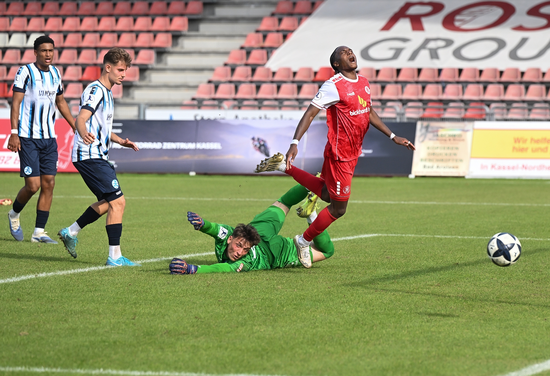 KSV Hessen Kassel, SV Stuttgarter Kickers, Endstand 3:0