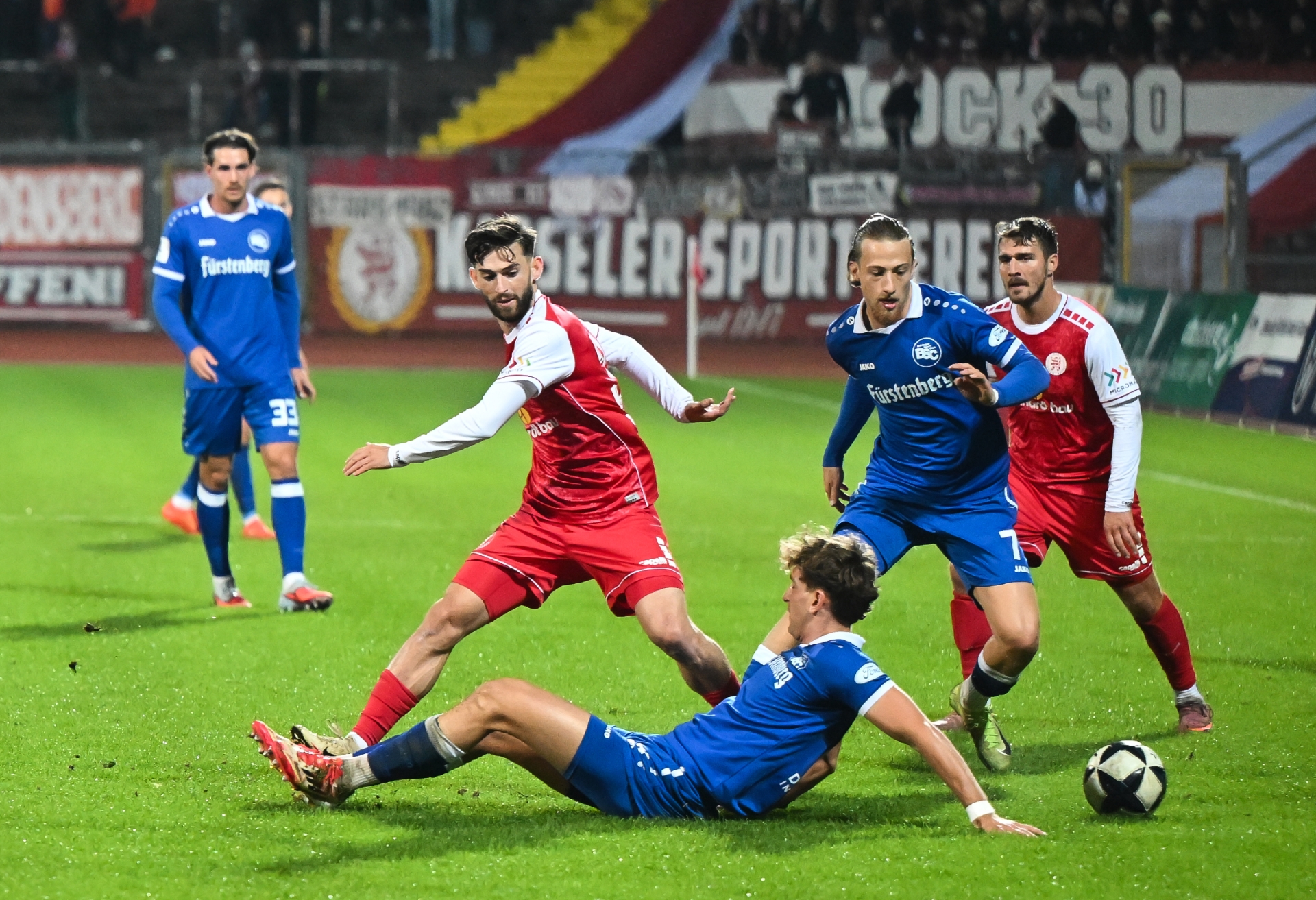 KSV Hessen Kassel, Bahlinger SC, Endstand 2:2