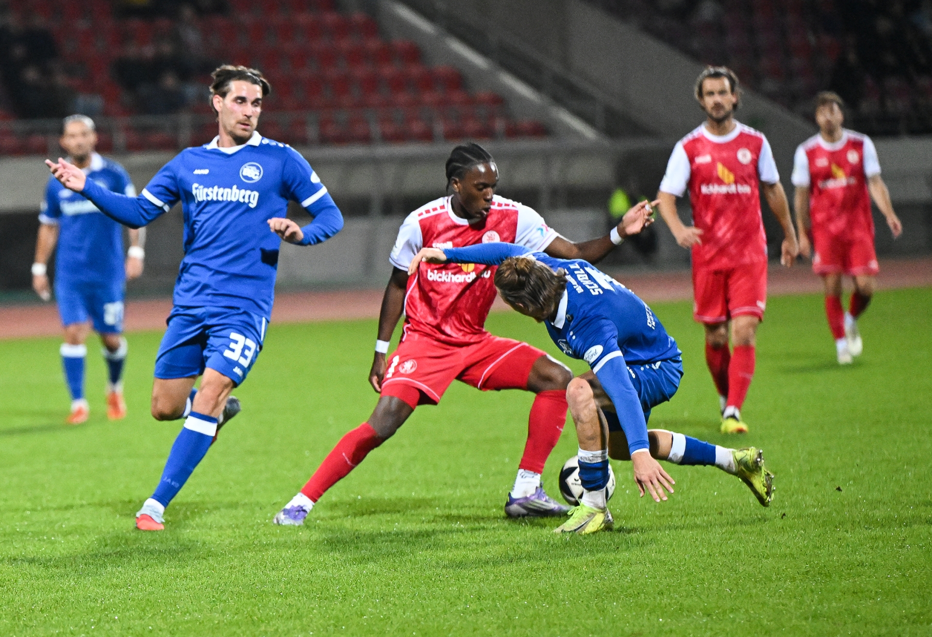 KSV Hessen Kassel, Bahlinger SC, Endstand 2:2
