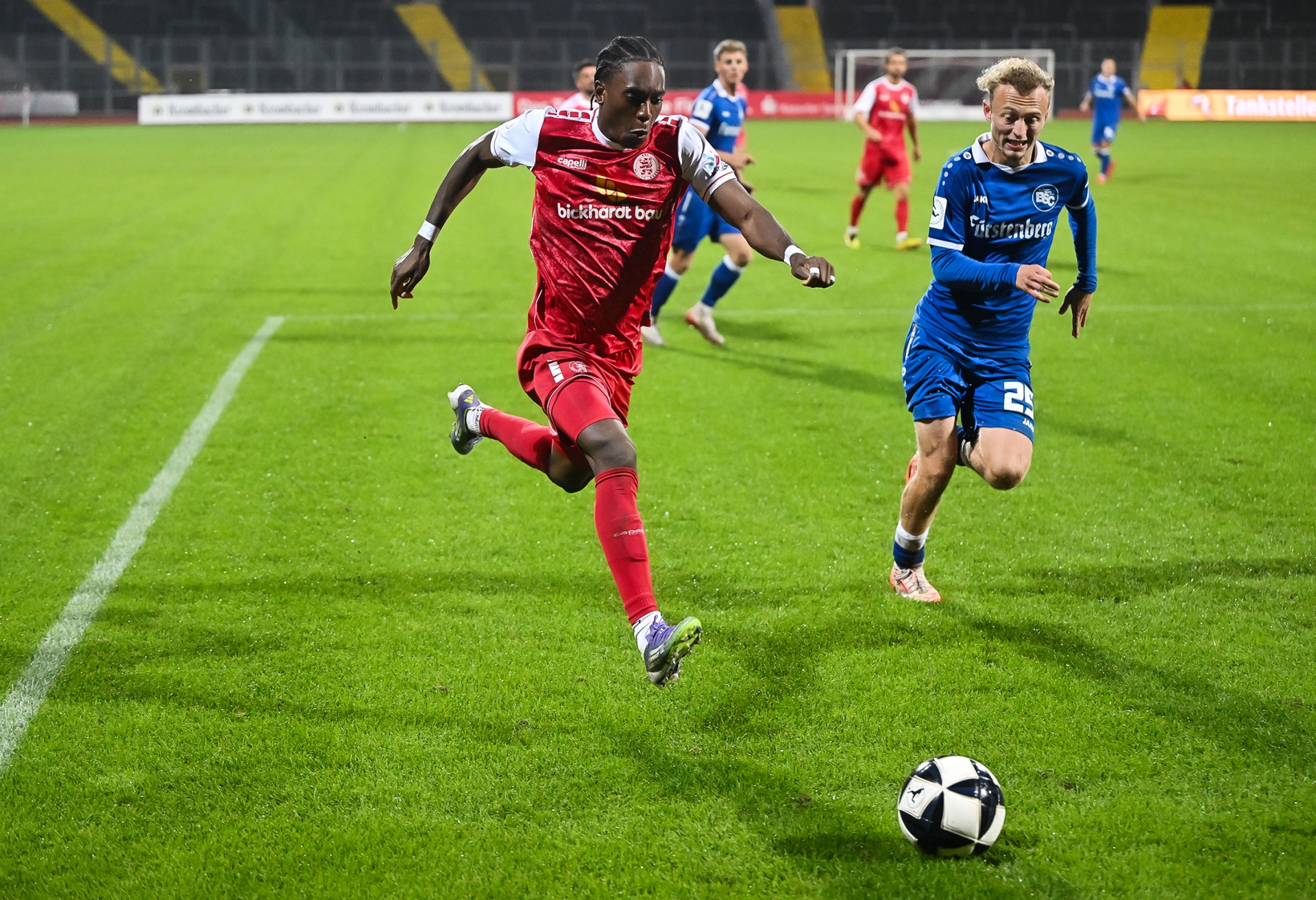 KSV Hessen Kassel, Bahlinger SC, Endstand 2:2
