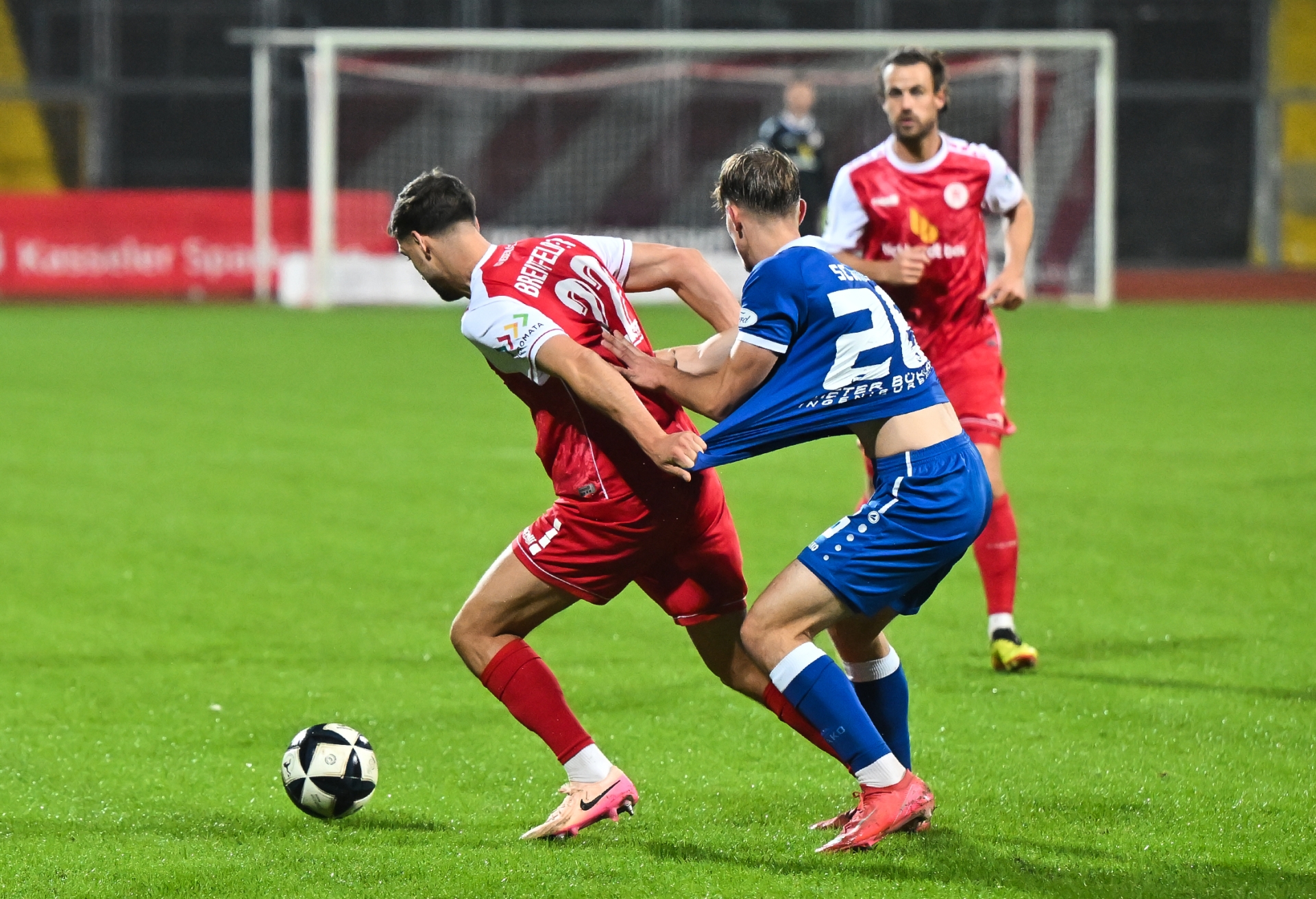 KSV Hessen Kassel, Bahlinger SC, Endstand 2:2