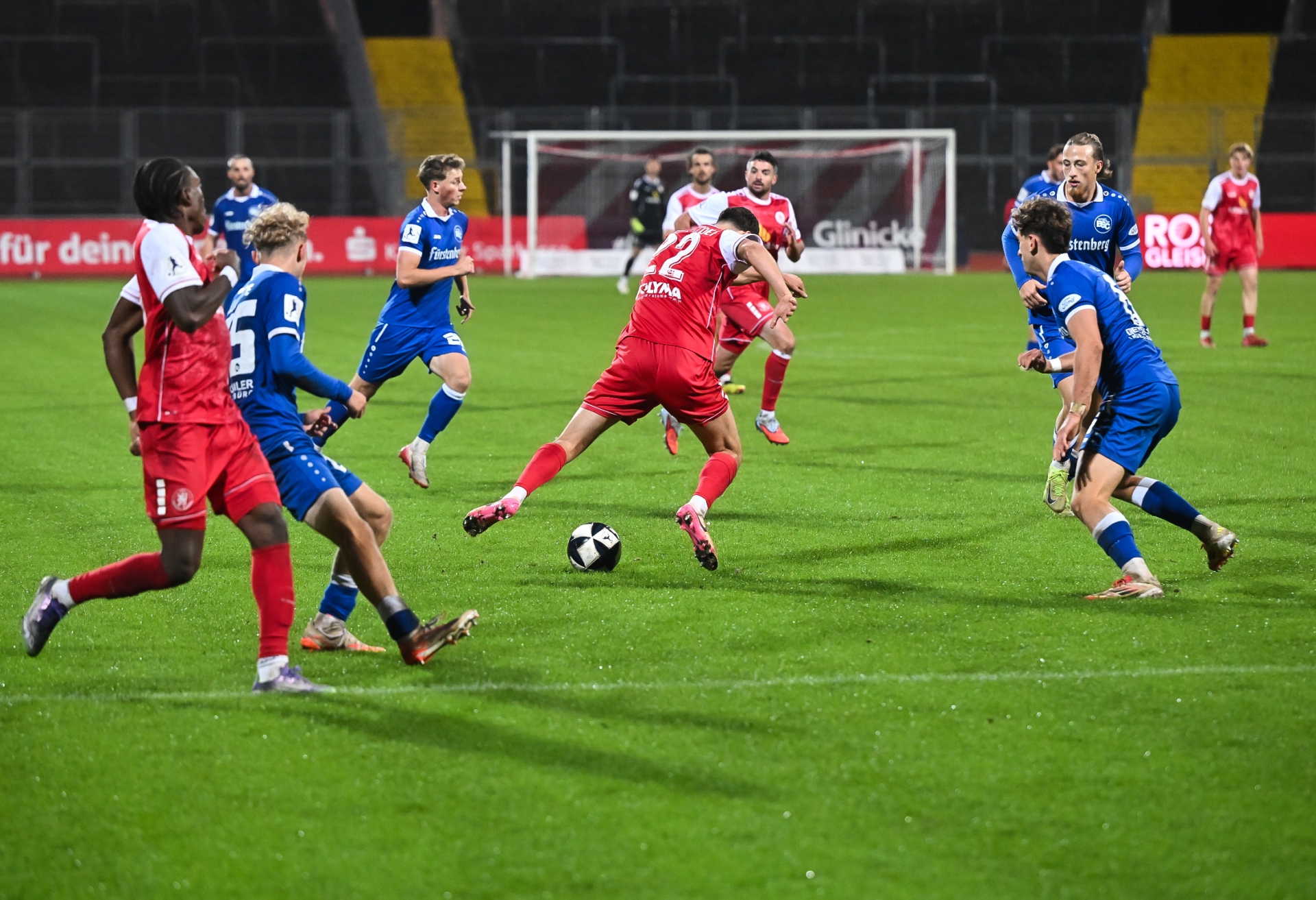 KSV Hessen Kassel, Bahlinger SC, Endstand 2:2