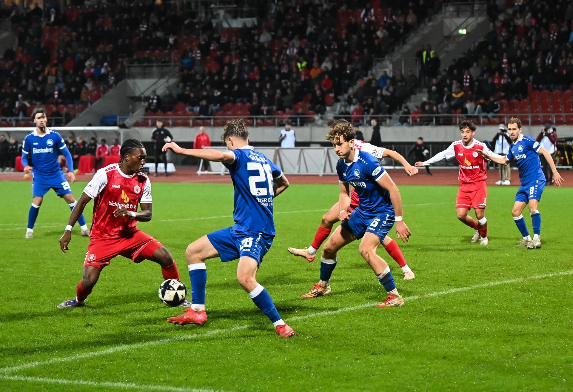 KSV Hessen Kassel, Bahlinger SC, Endstand 2:2