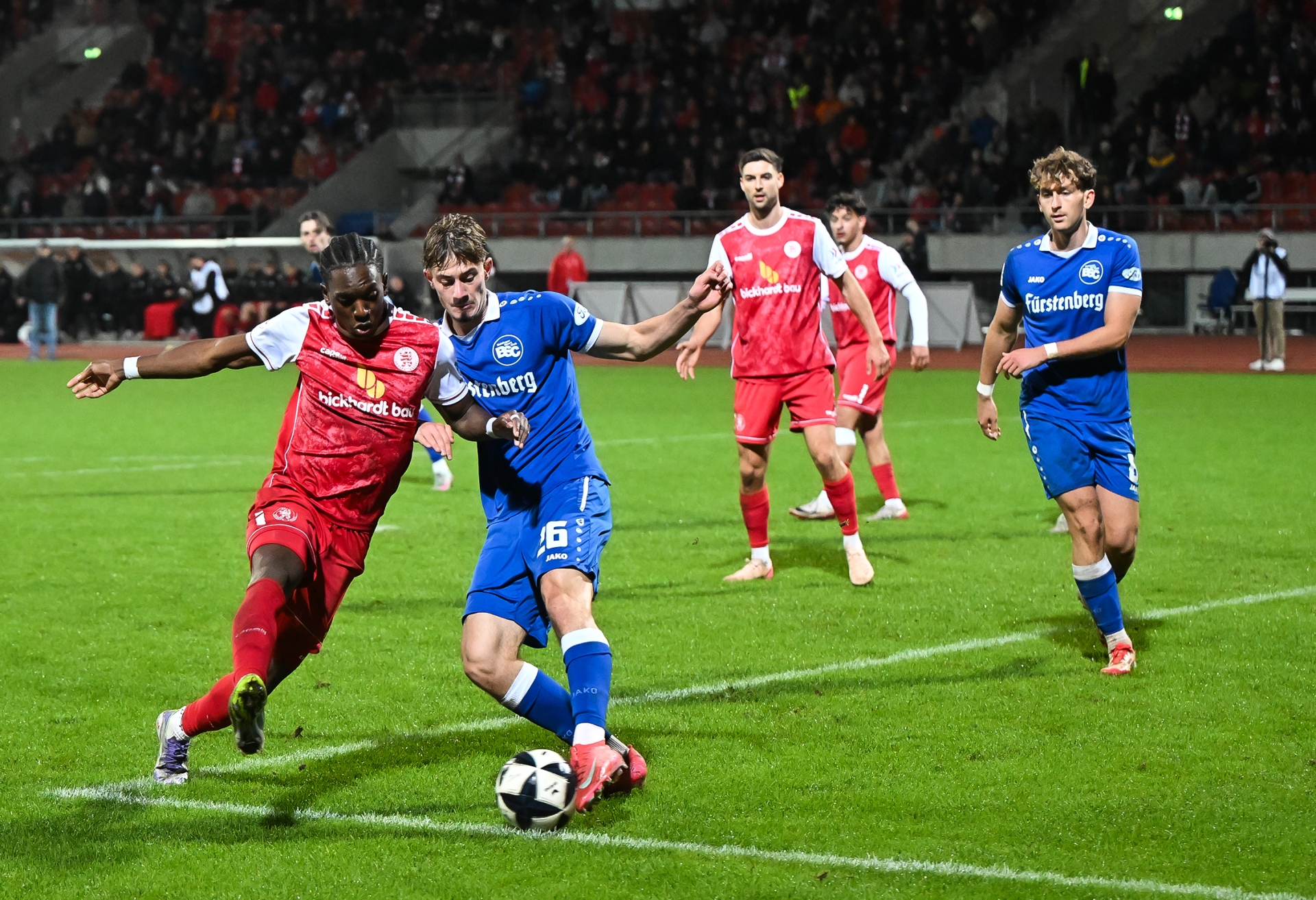 KSV Hessen Kassel, Bahlinger SC, Endstand 2:2