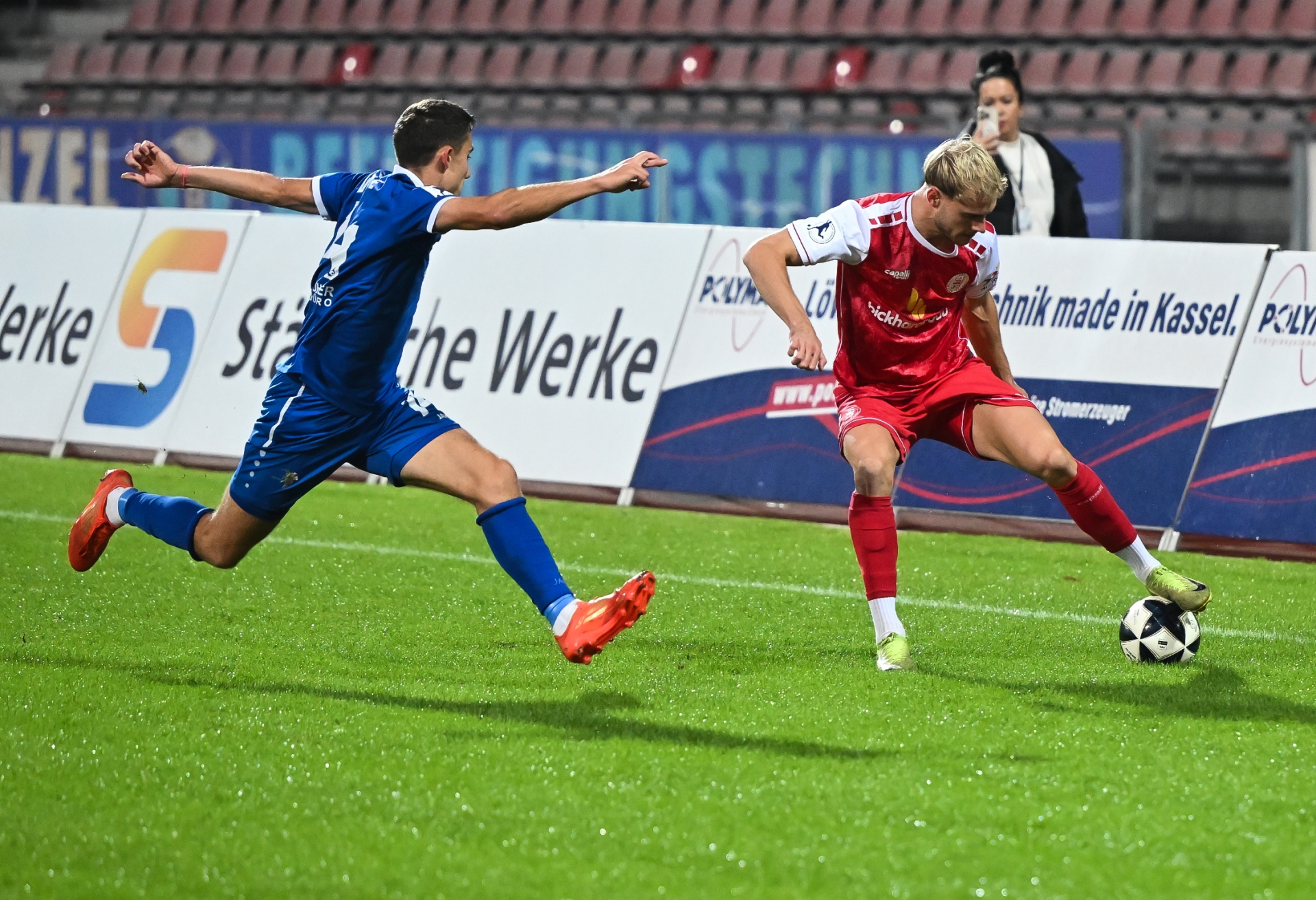 KSV Hessen Kassel, Bahlinger SC, Endstand 2:2