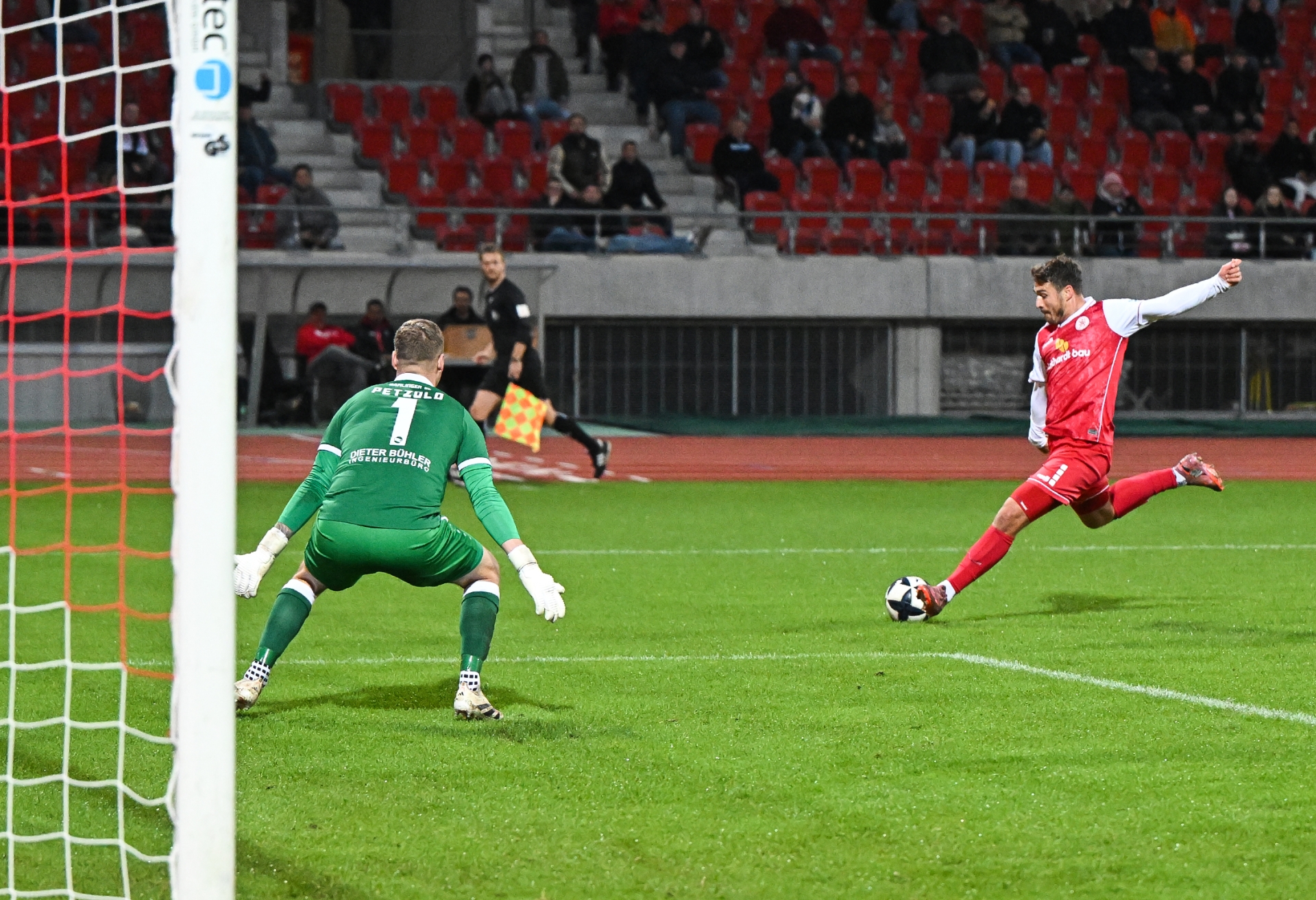 KSV Hessen Kassel, Bahlinger SC, Endstand 2:2