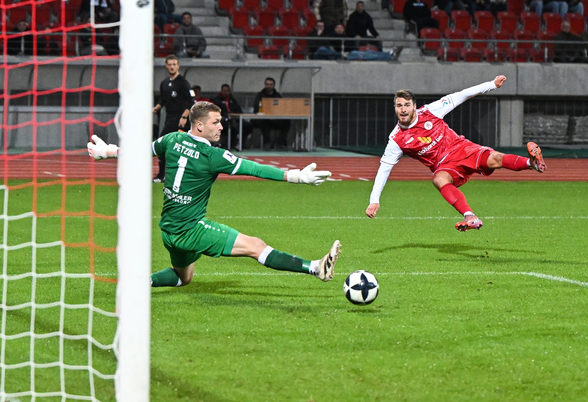 KSV Hessen Kassel, Bahlinger SC, Endstand 2:2, Girth