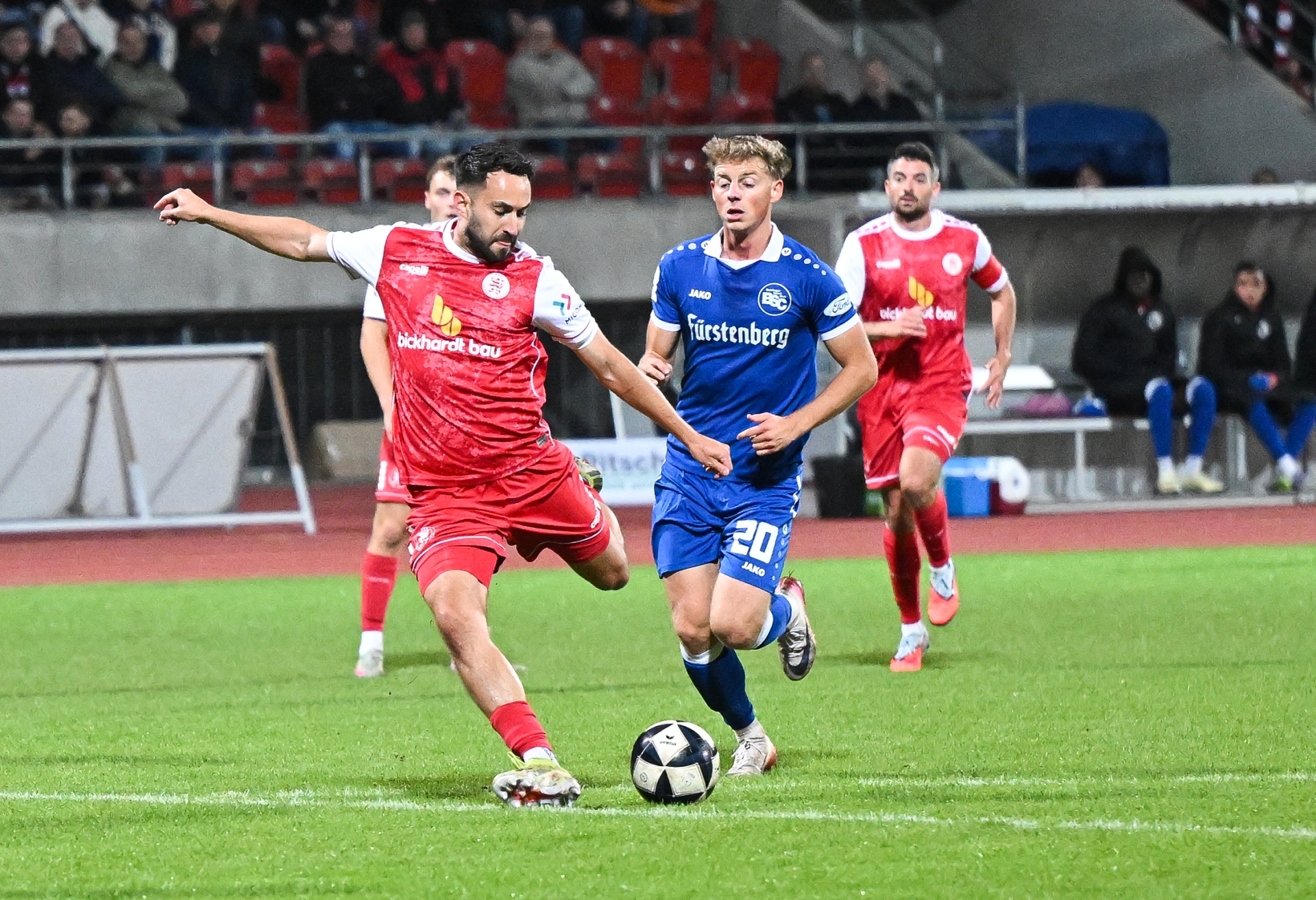 KSV Hessen Kassel, Bahlinger SC, Endstand 2:2