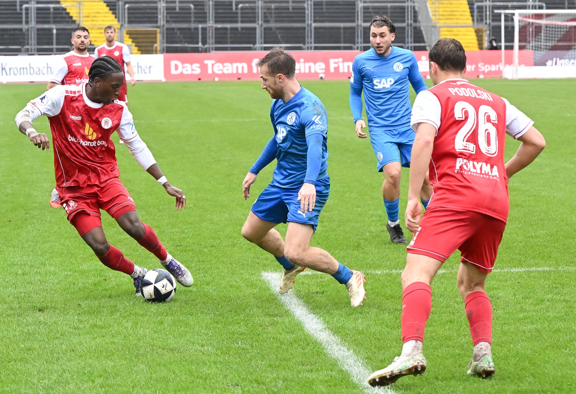 KSV Hessen Kassel, FC Astoria Walldorf, Endstand 1:3