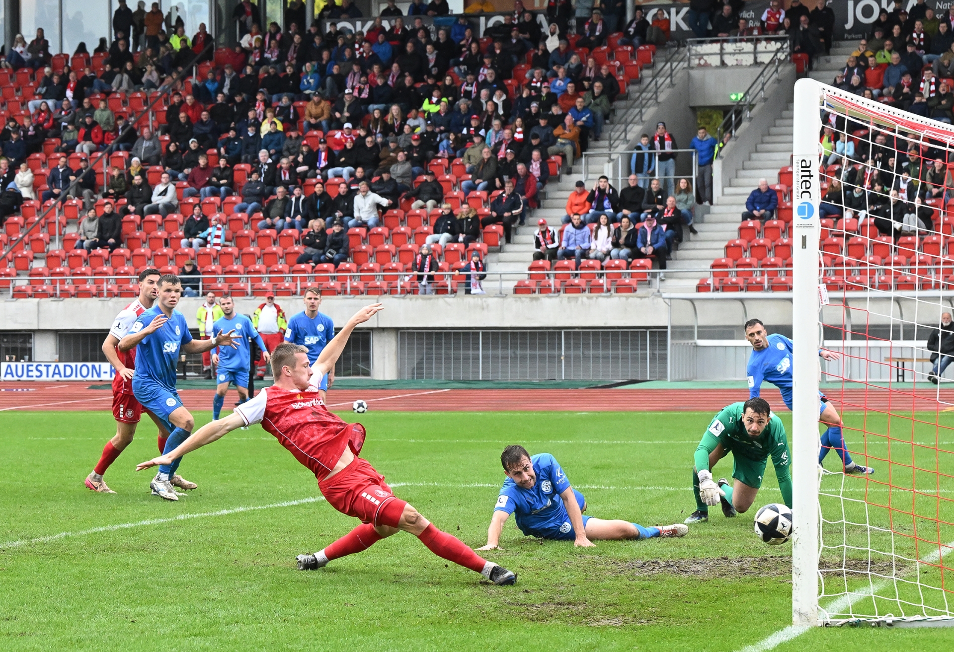 KSV Hessen Kassel, FC Astoria Walldorf, Endstand 1:3