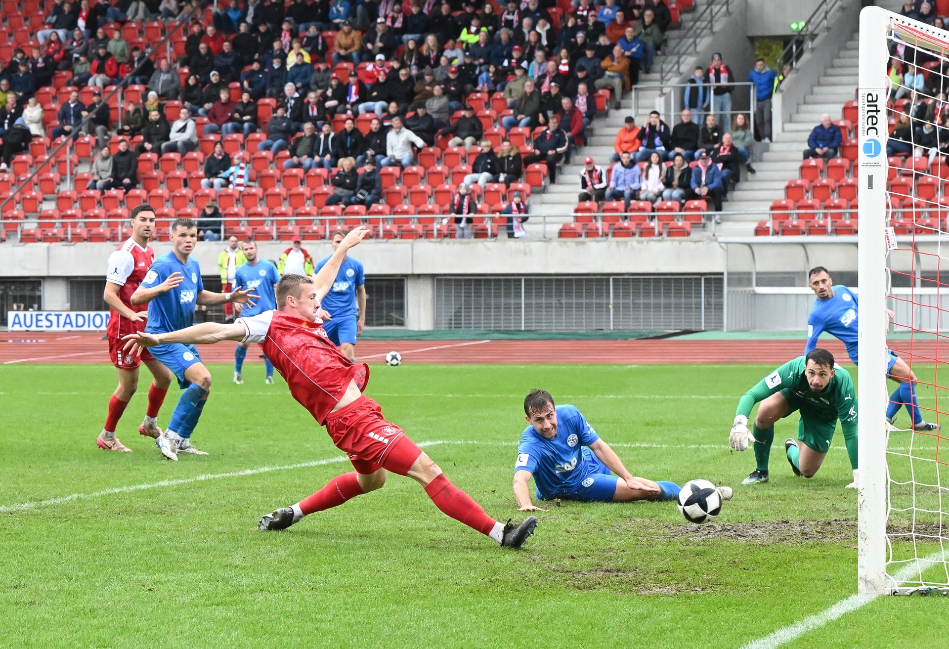 KSV Hessen Kassel, FC Astoria Walldorf, Endstand 1:3