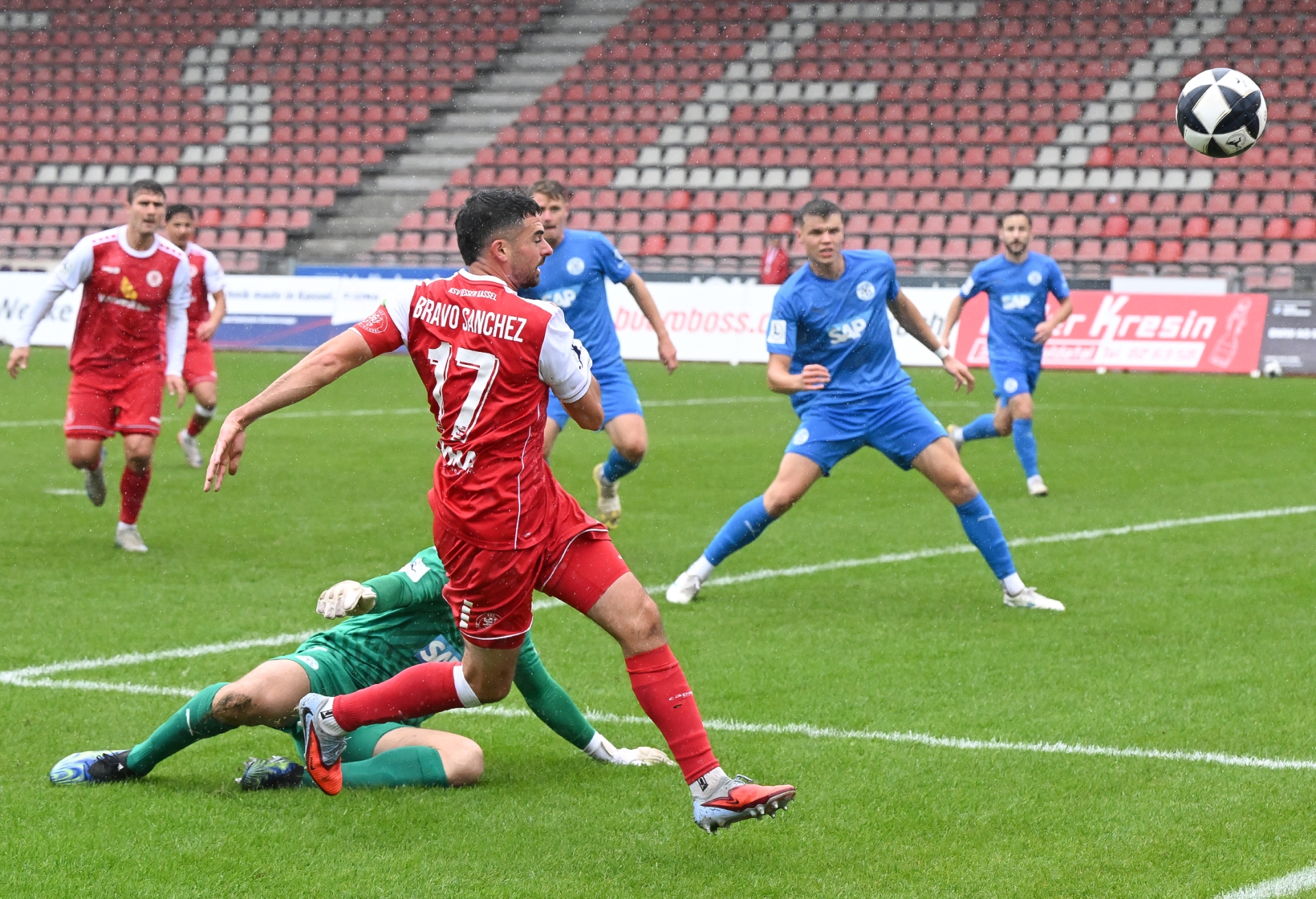 KSV Hessen Kassel, FC Astoria Walldorf, Endstand 1:3