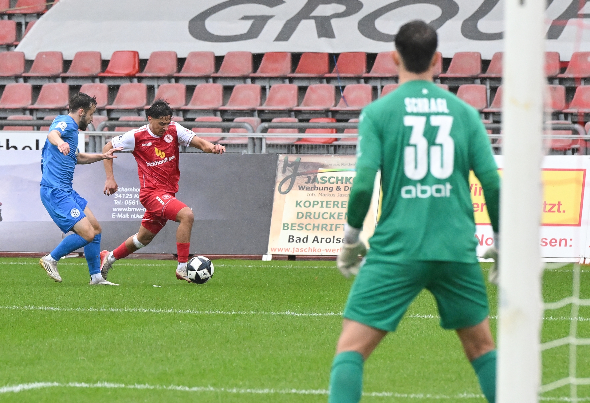 KSV Hessen Kassel, FC Astoria Walldorf, Endstand 1:3