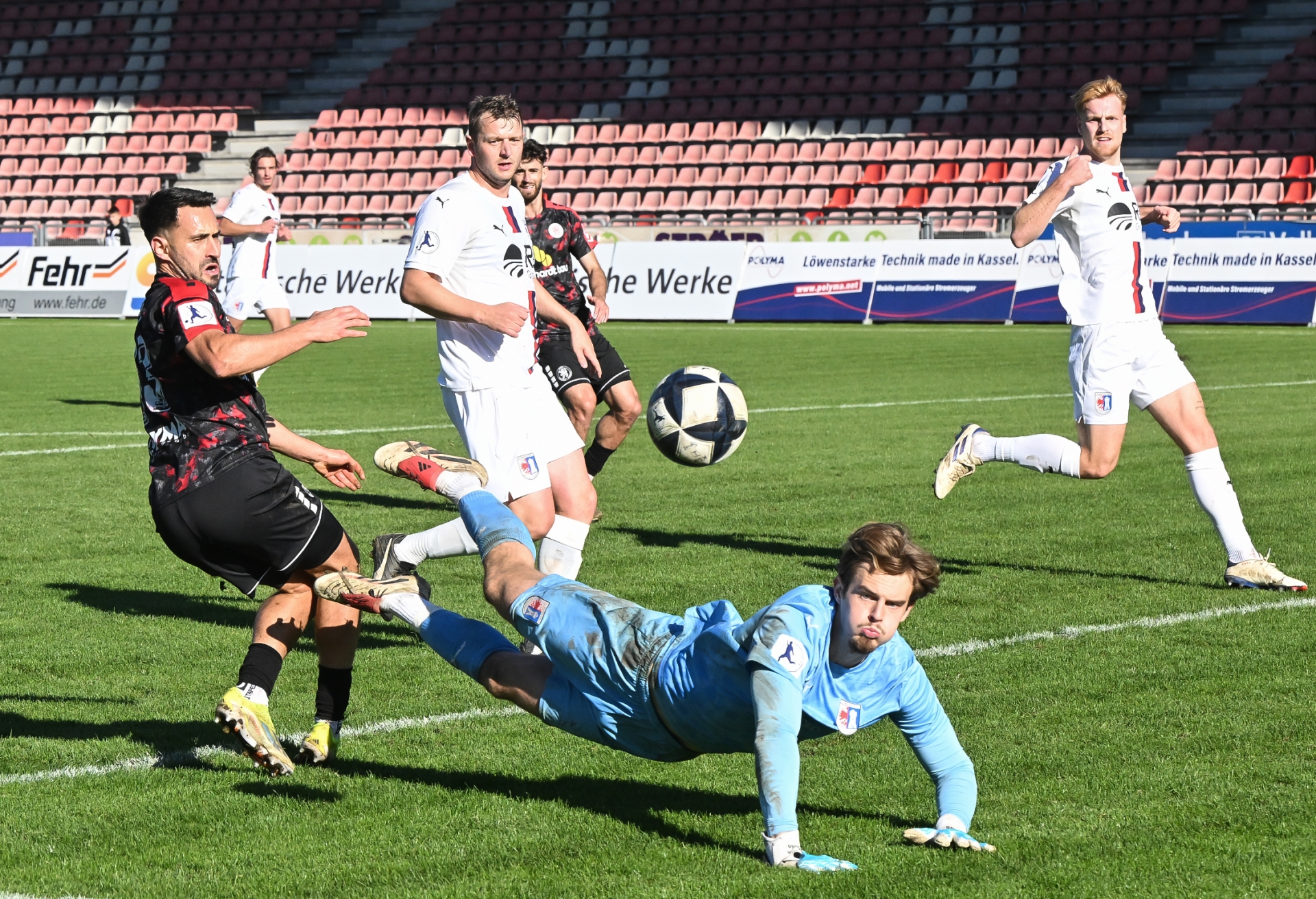 KSV Hessen Kassel, SG Barockstadt Fulda-Lehnerz, Endstand 2:1