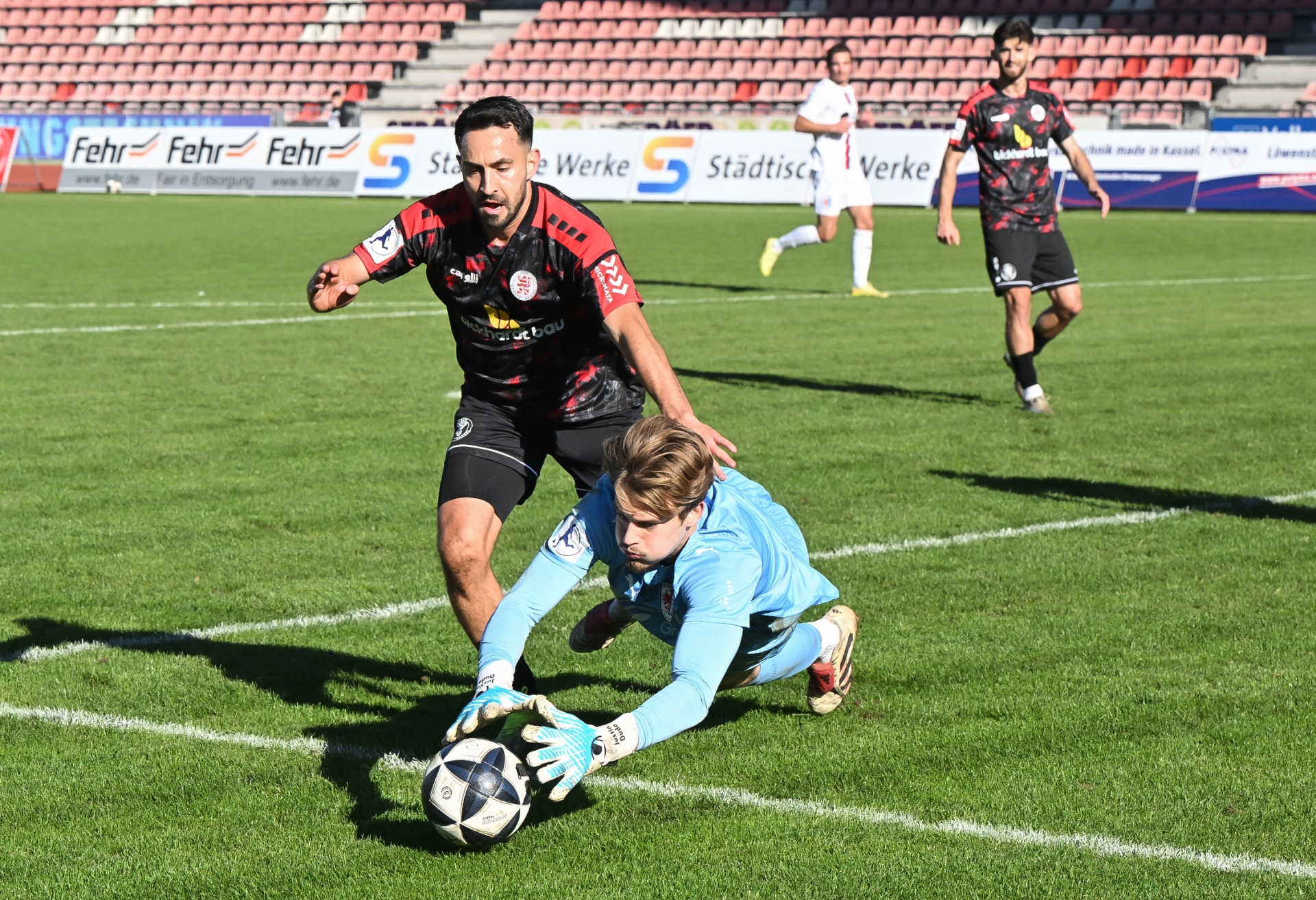 KSV Hessen Kassel, SG Barockstadt Fulda-Lehnerz, Endstand 2:1