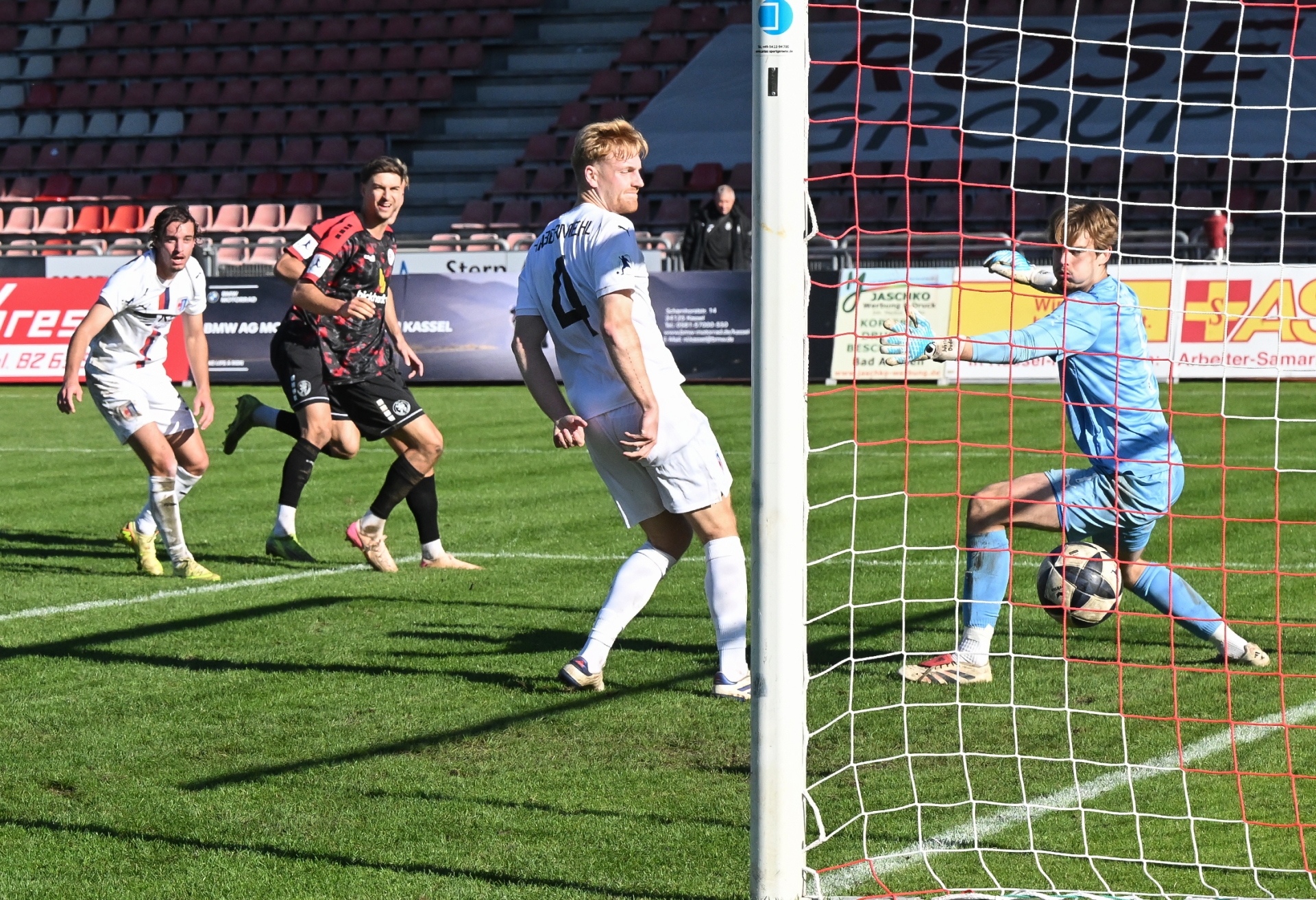 KSV Hessen Kassel, SG Barockstadt Fulda-Lehnerz, Endstand 2:1