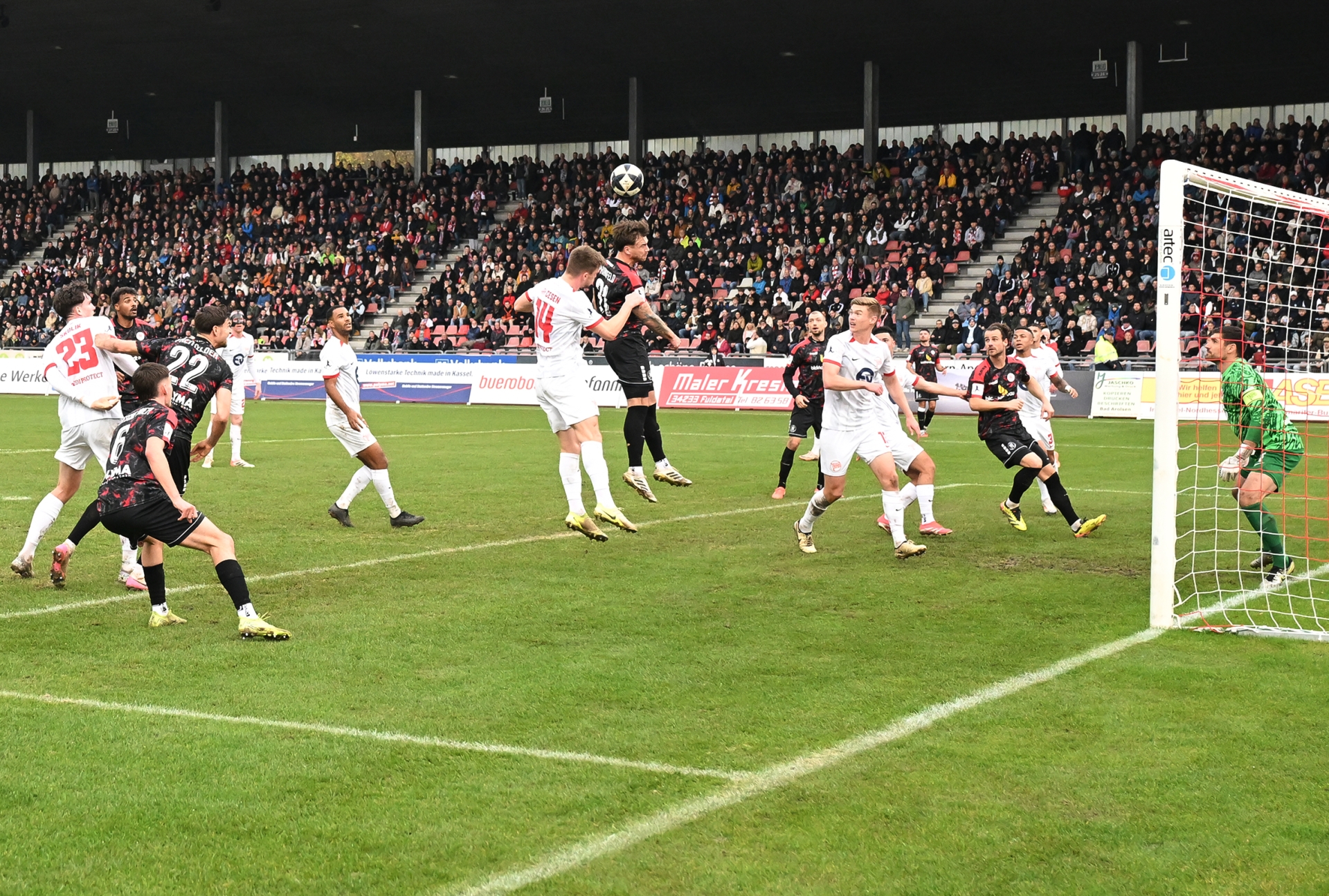 KSV Hessen Kassel, Kickers Offenbach, Endstand 1:1