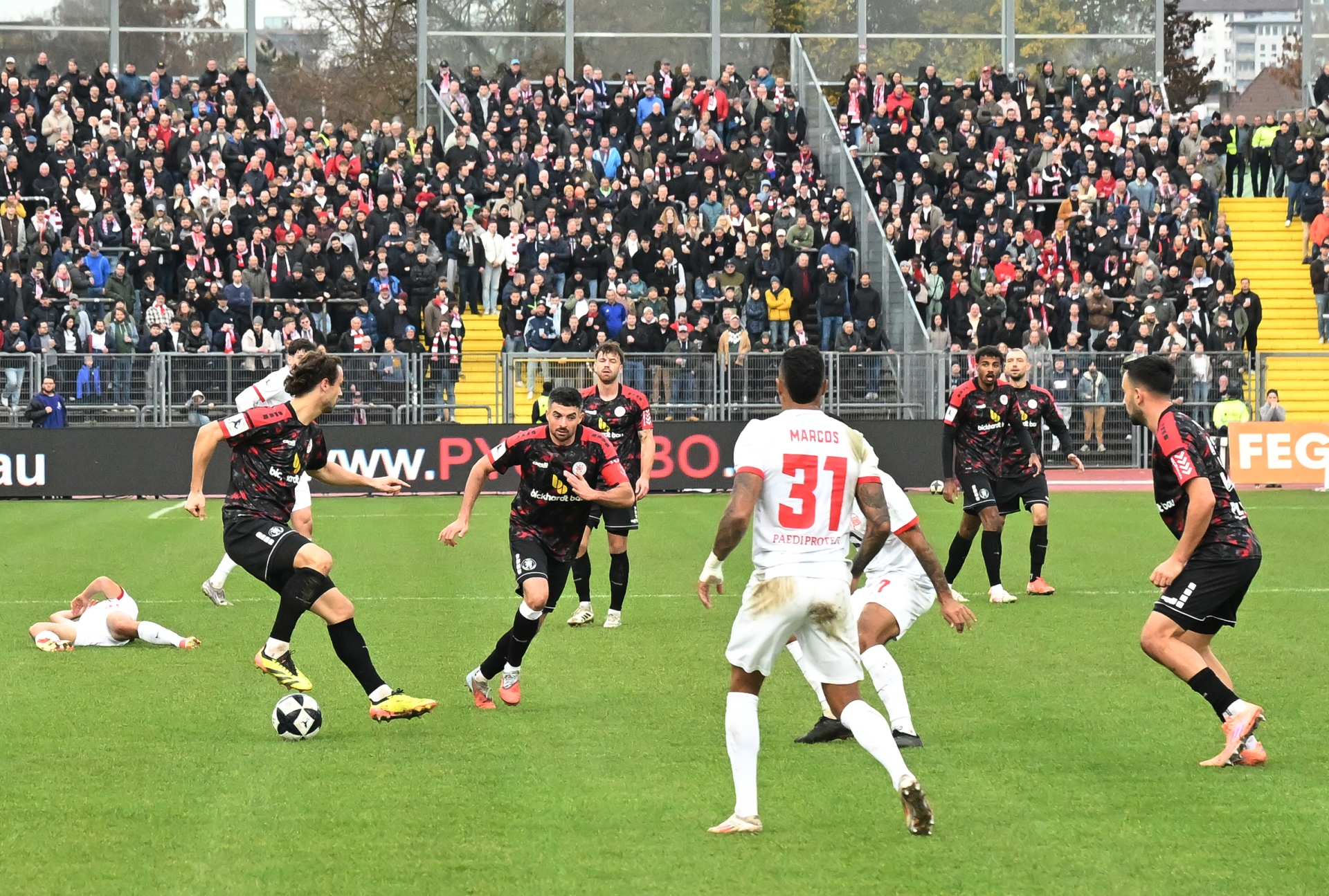 KSV Hessen Kassel, Kickers Offenbach, Endstand 1:1