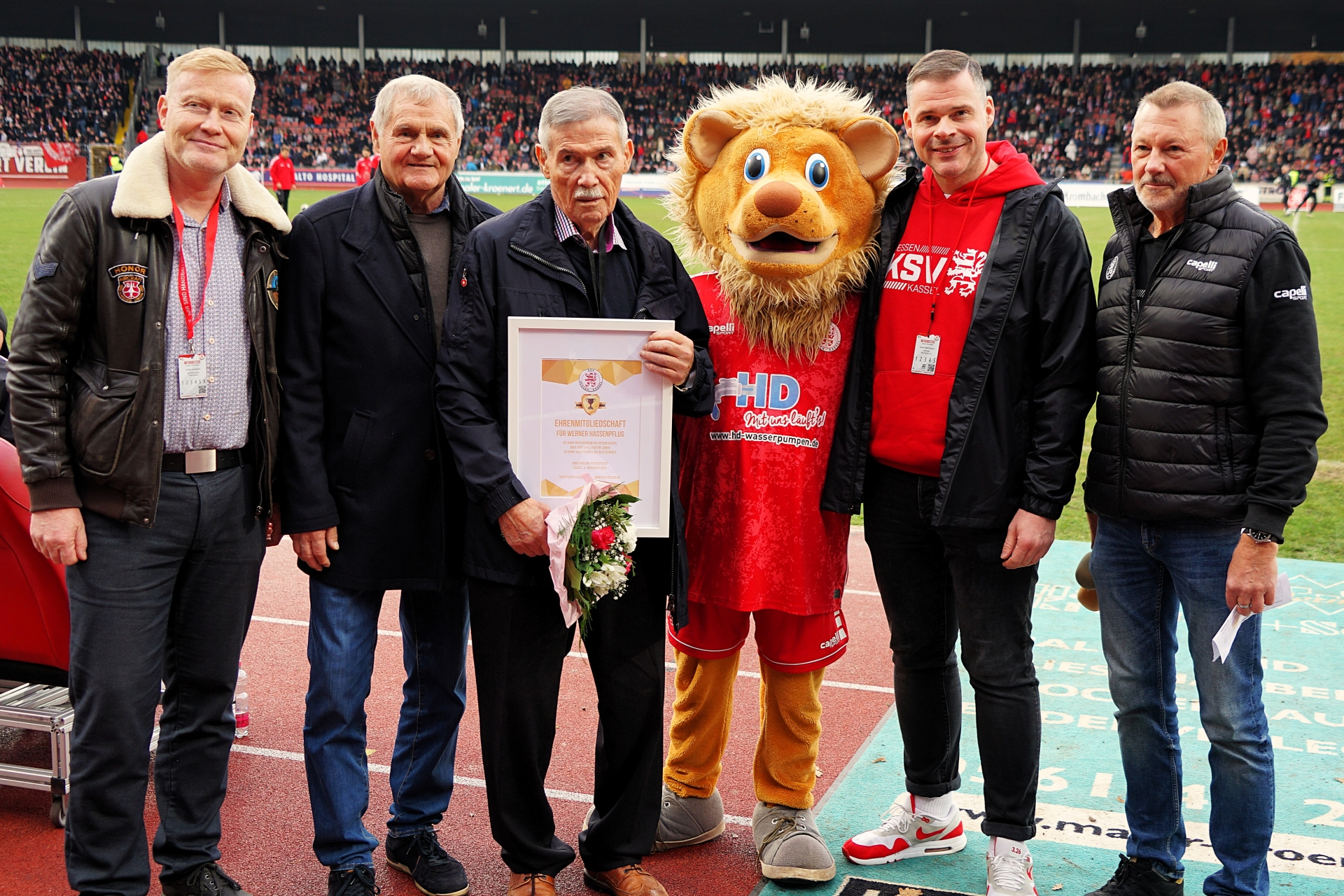 Ehrung Werner Haßenpflug