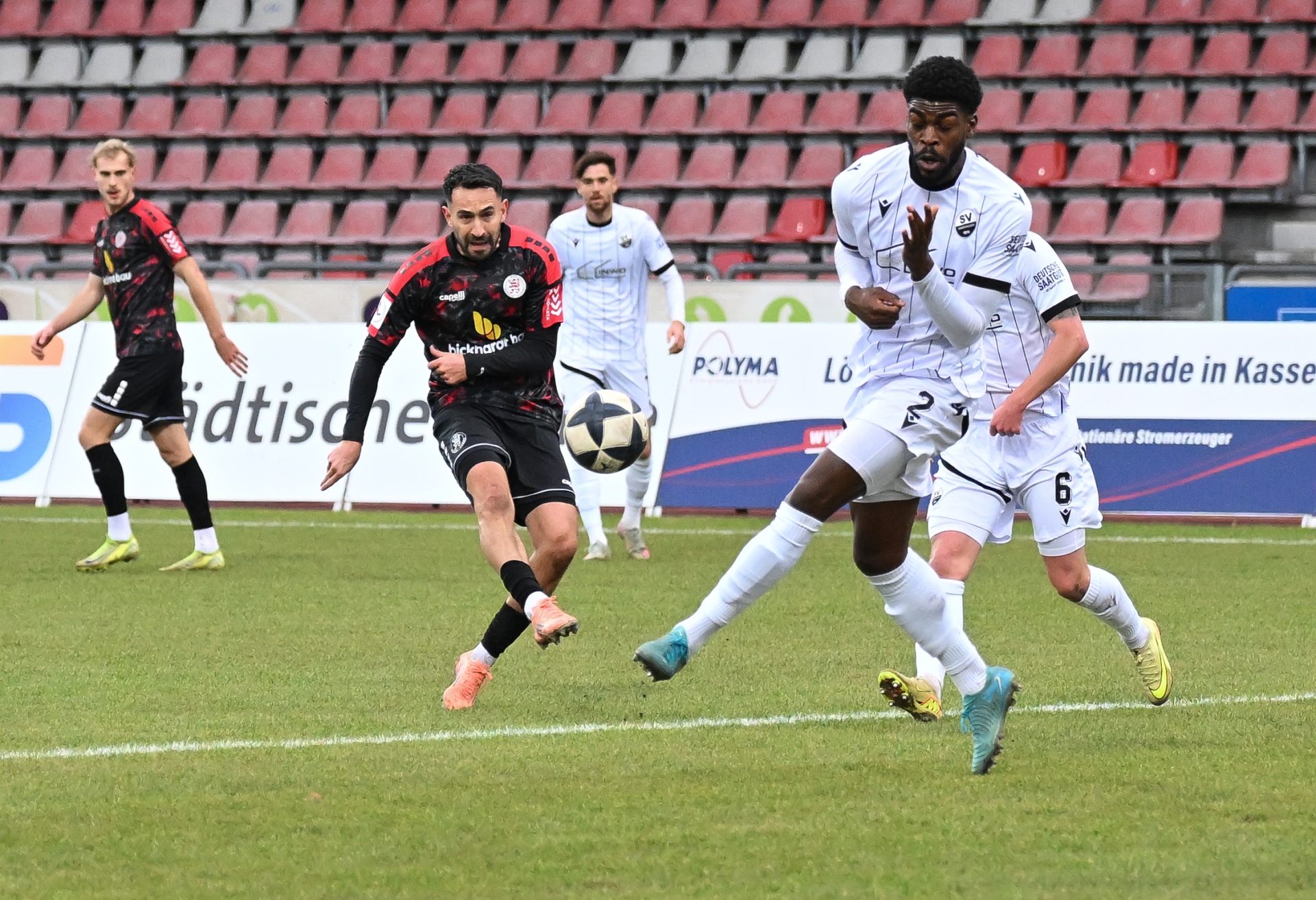 KSV Hessen Kassel, SV Sandhausen, Endstand 2:3