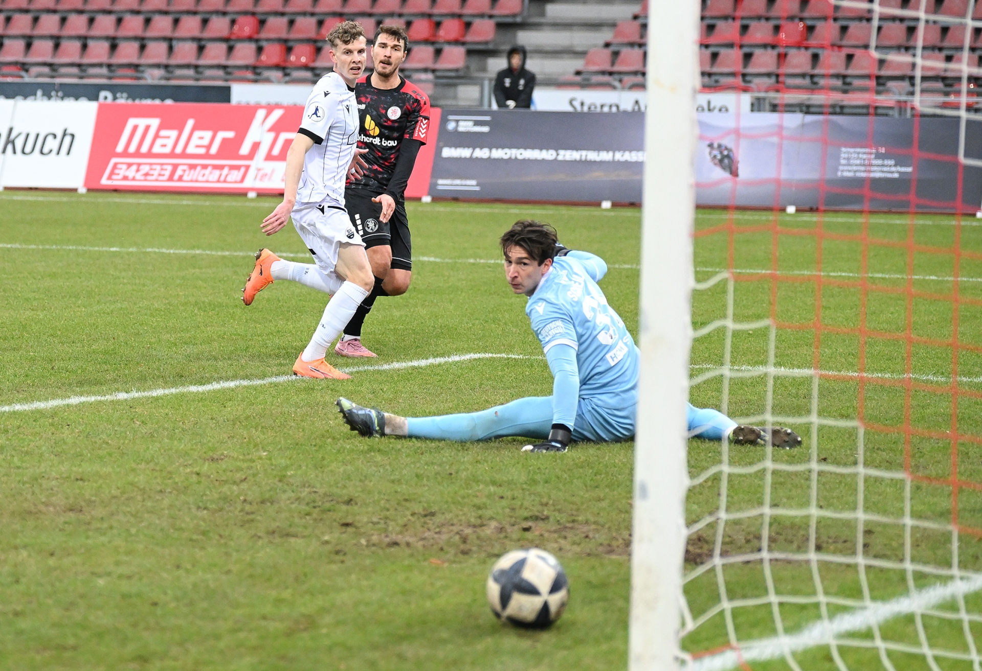 KSV Hessen Kassel, SV Sandhausen, Endstand 2:3