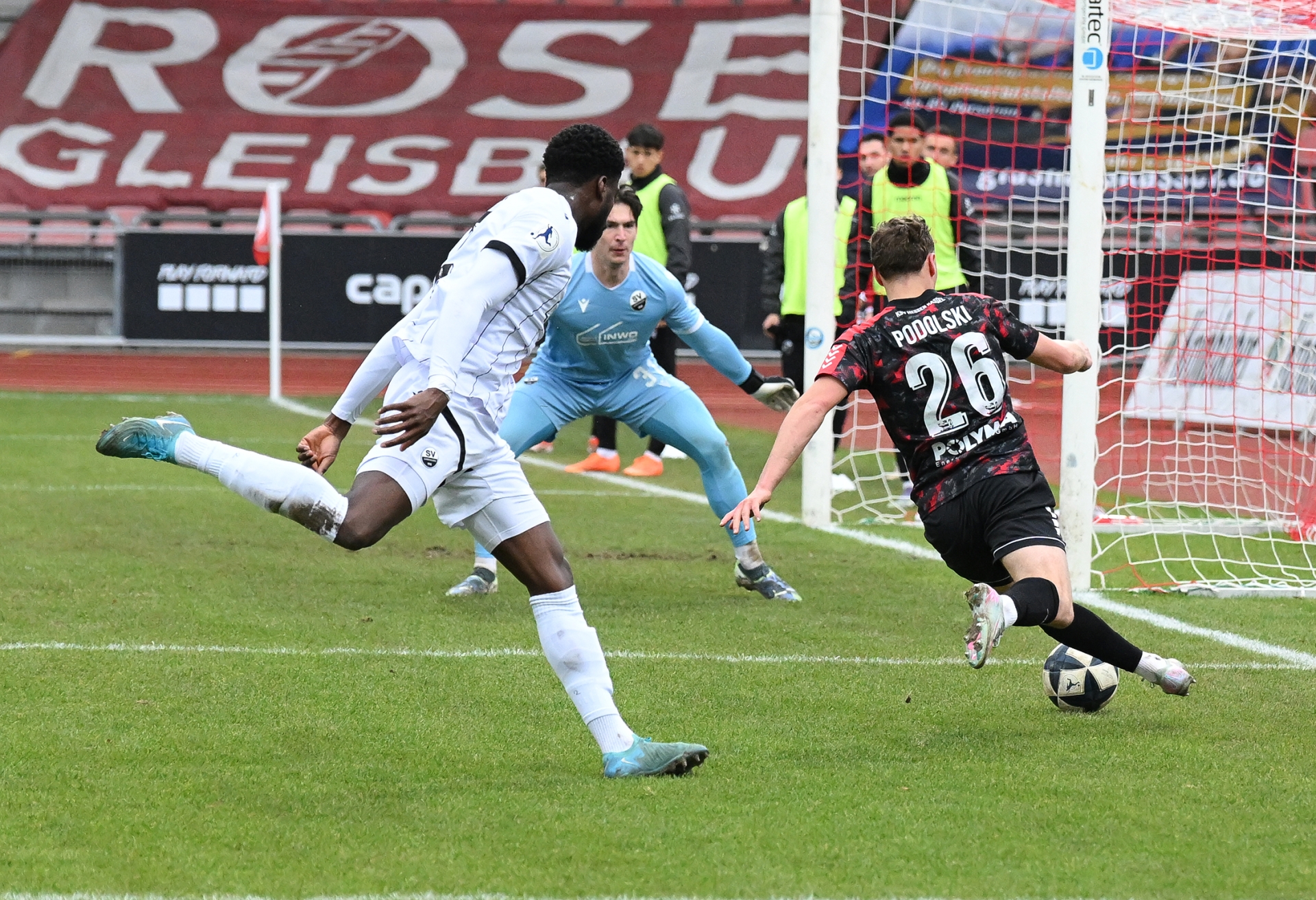 KSV Hessen Kassel, SV Sandhausen, Endstand 2:3