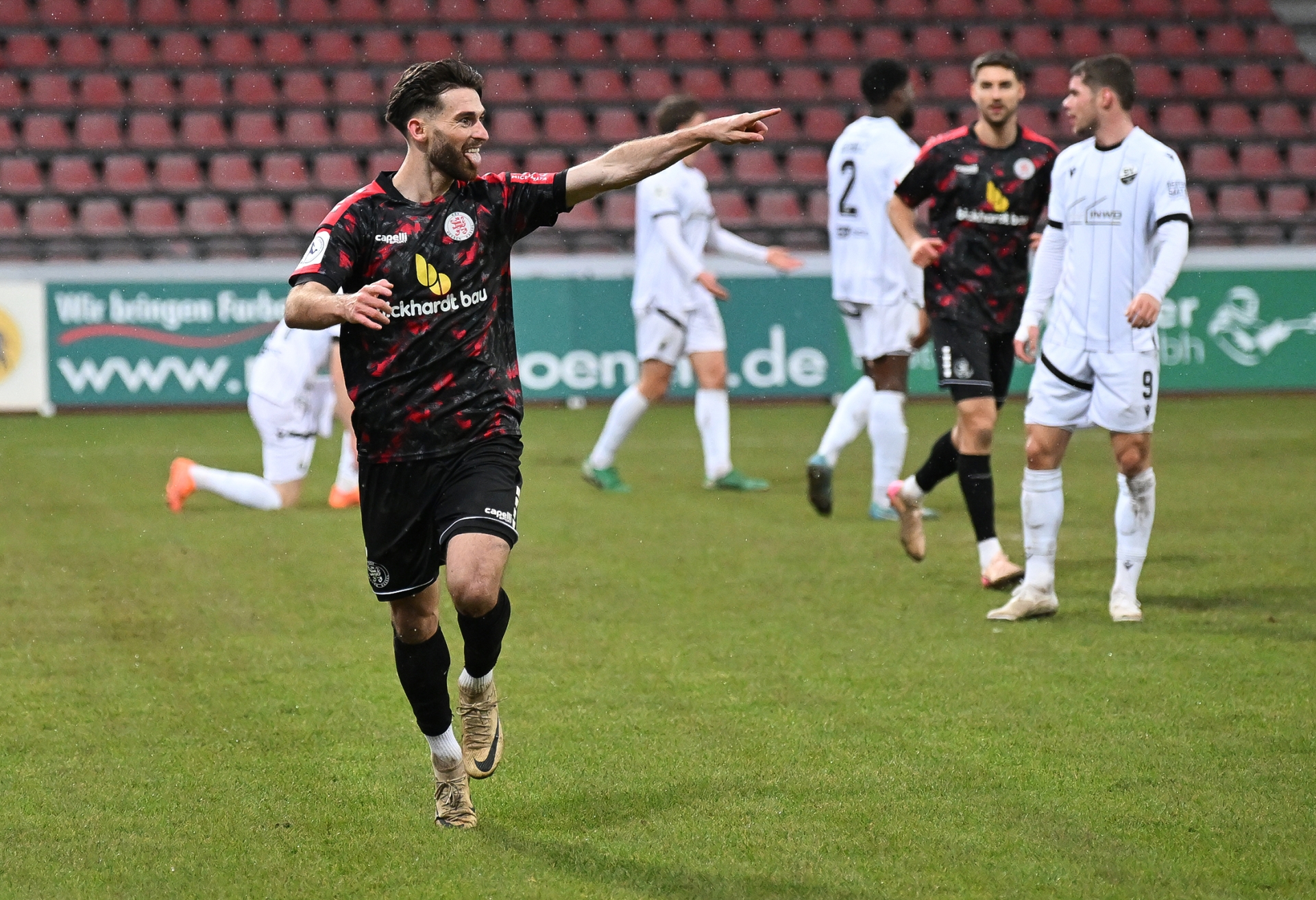 KSV Hessen Kassel, SV Sandhausen, Endstand 2:3