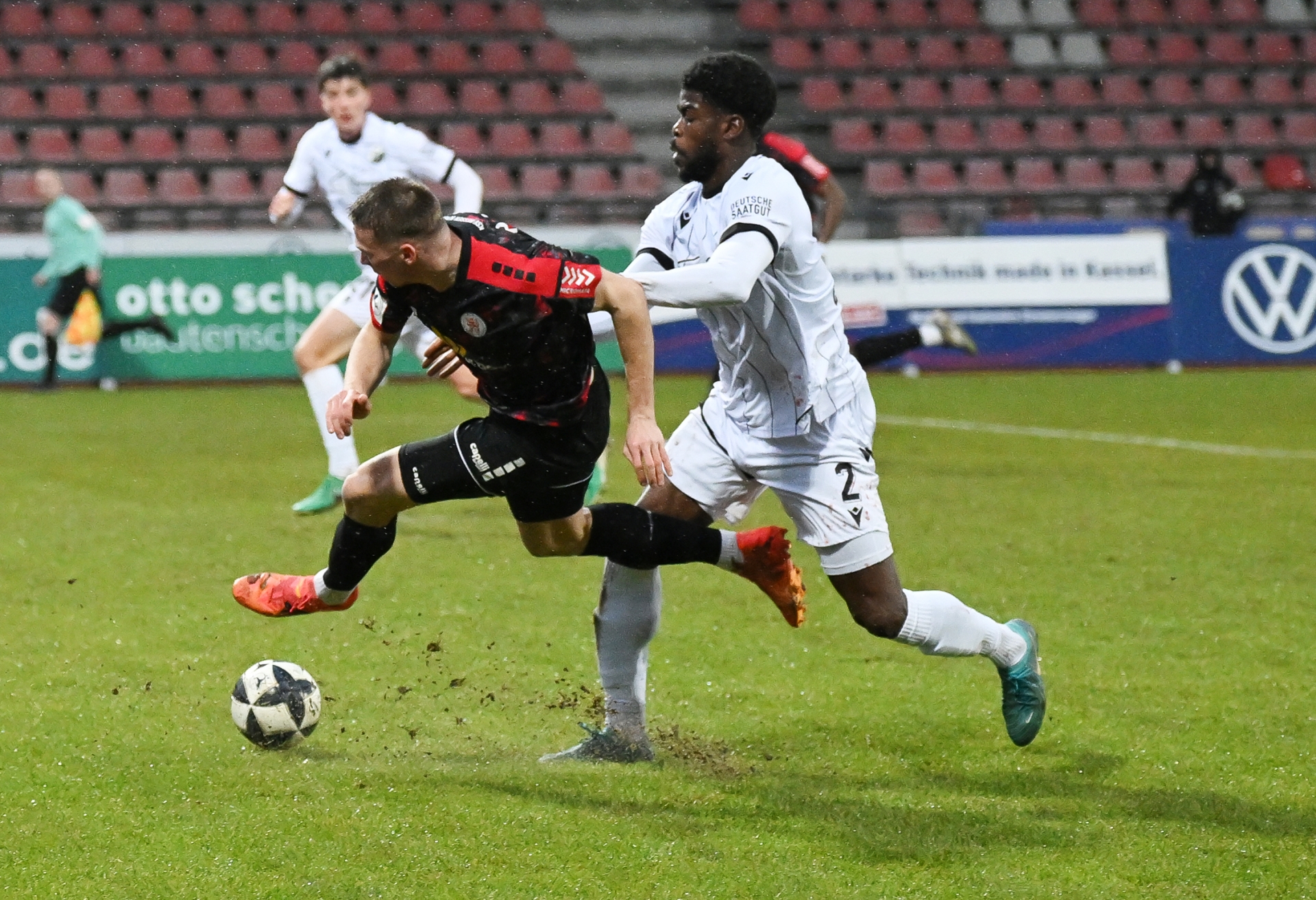 KSV Hessen Kassel, SV Sandhausen, Endstand 2:3