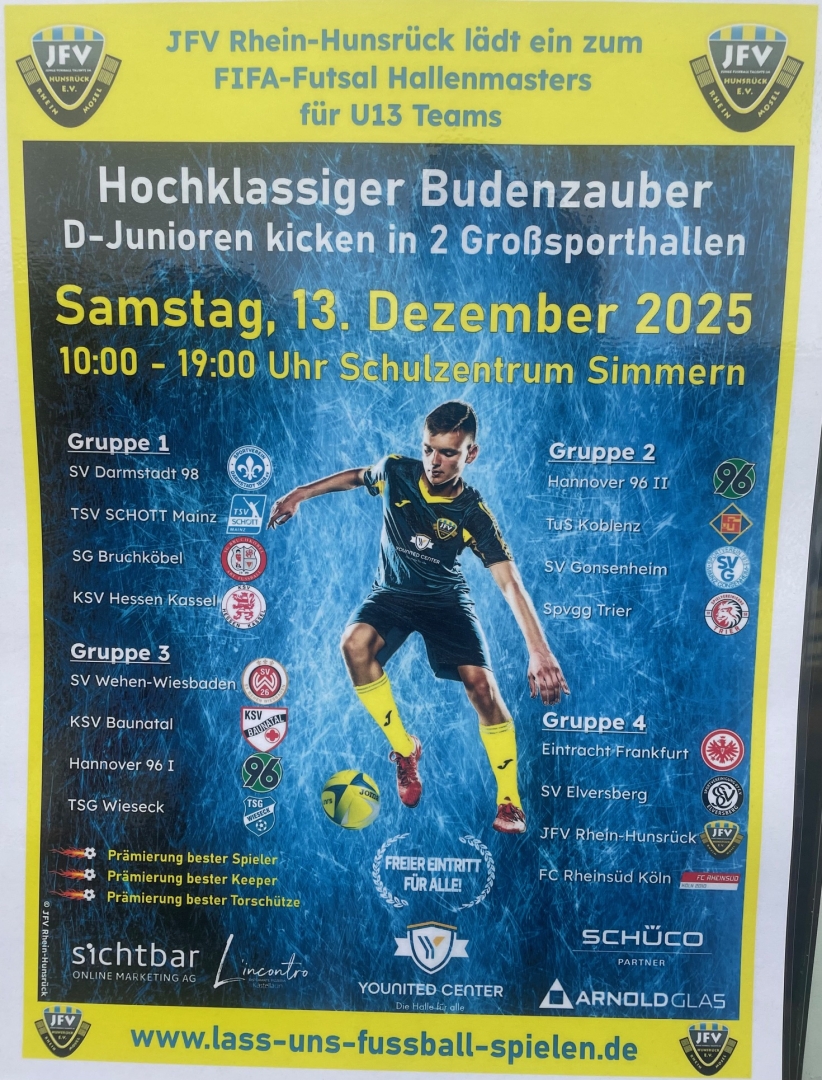 U13 Fifa Futsal Turnier in Simmern