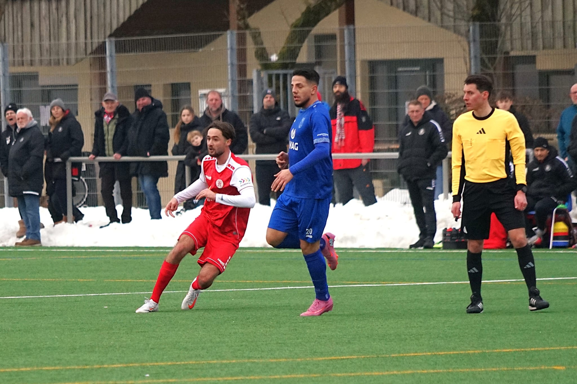 Shaban Zenku im Testspiel gegen Marburg Shaban Zenku im Testspiel gegen Marburg