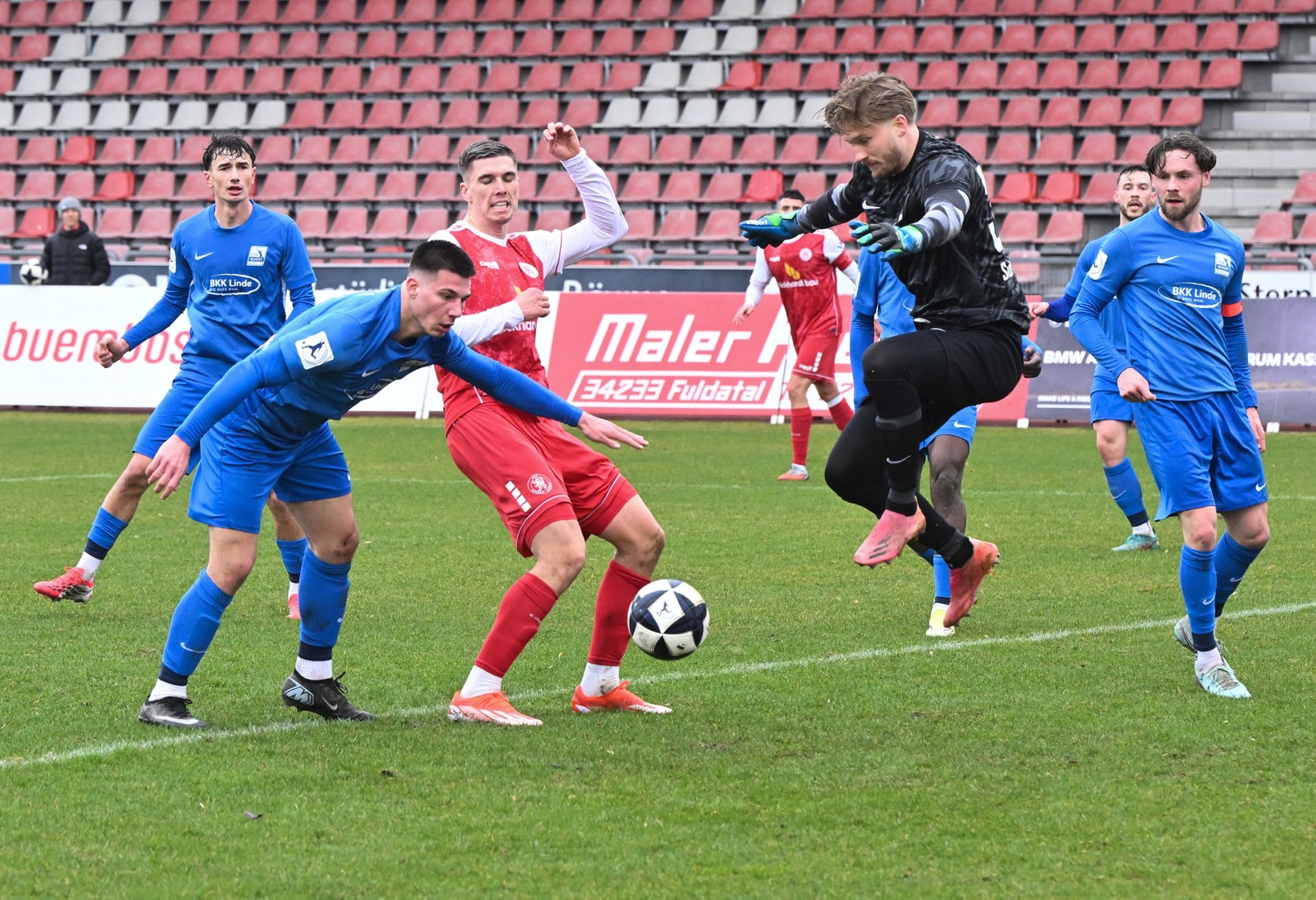 KSV Hessen Kassel, TSV Schott Mainz, Endstand 2:1