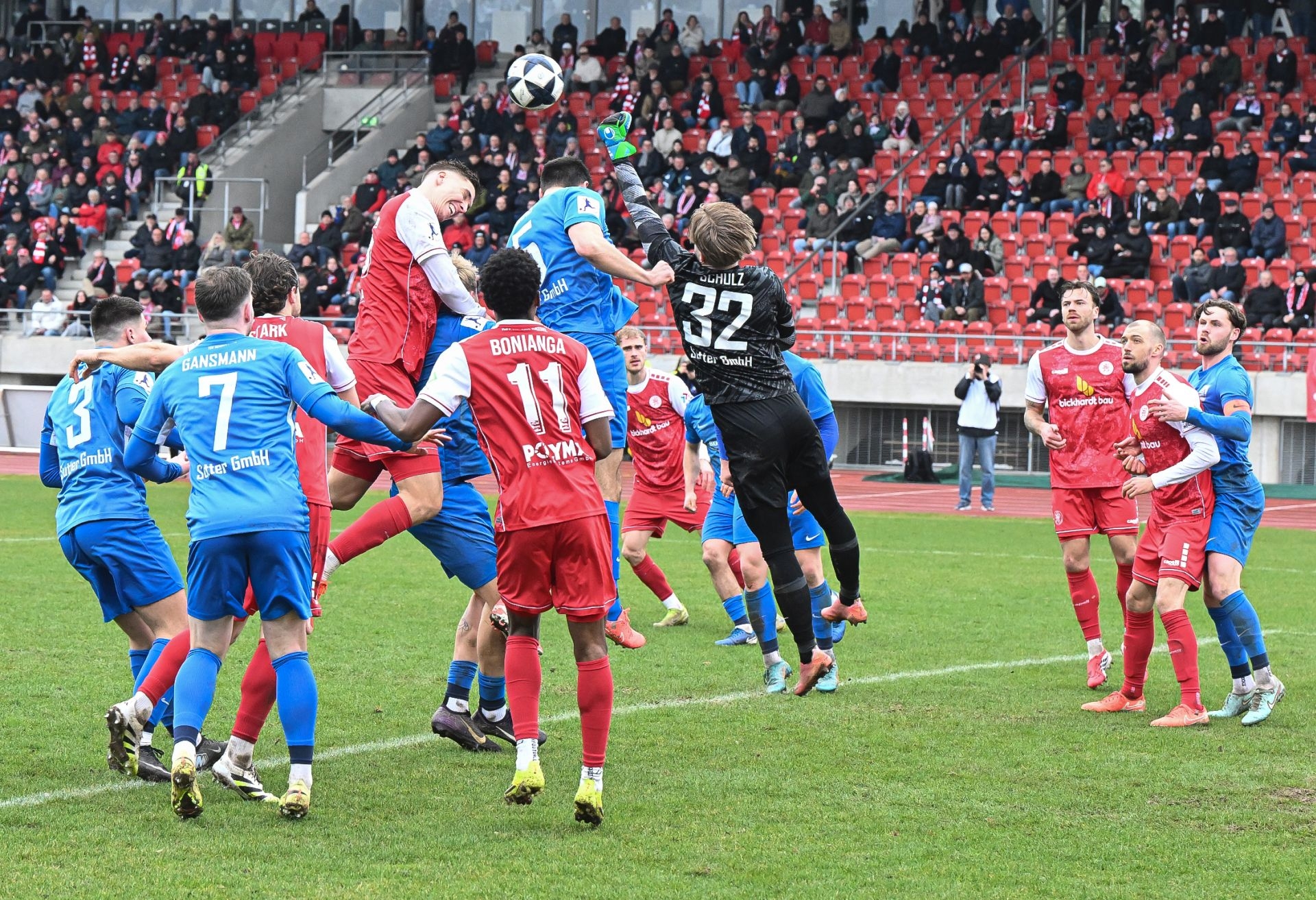 KSV Hessen Kassel, TSV Schott Mainz, Endstand 2:1
