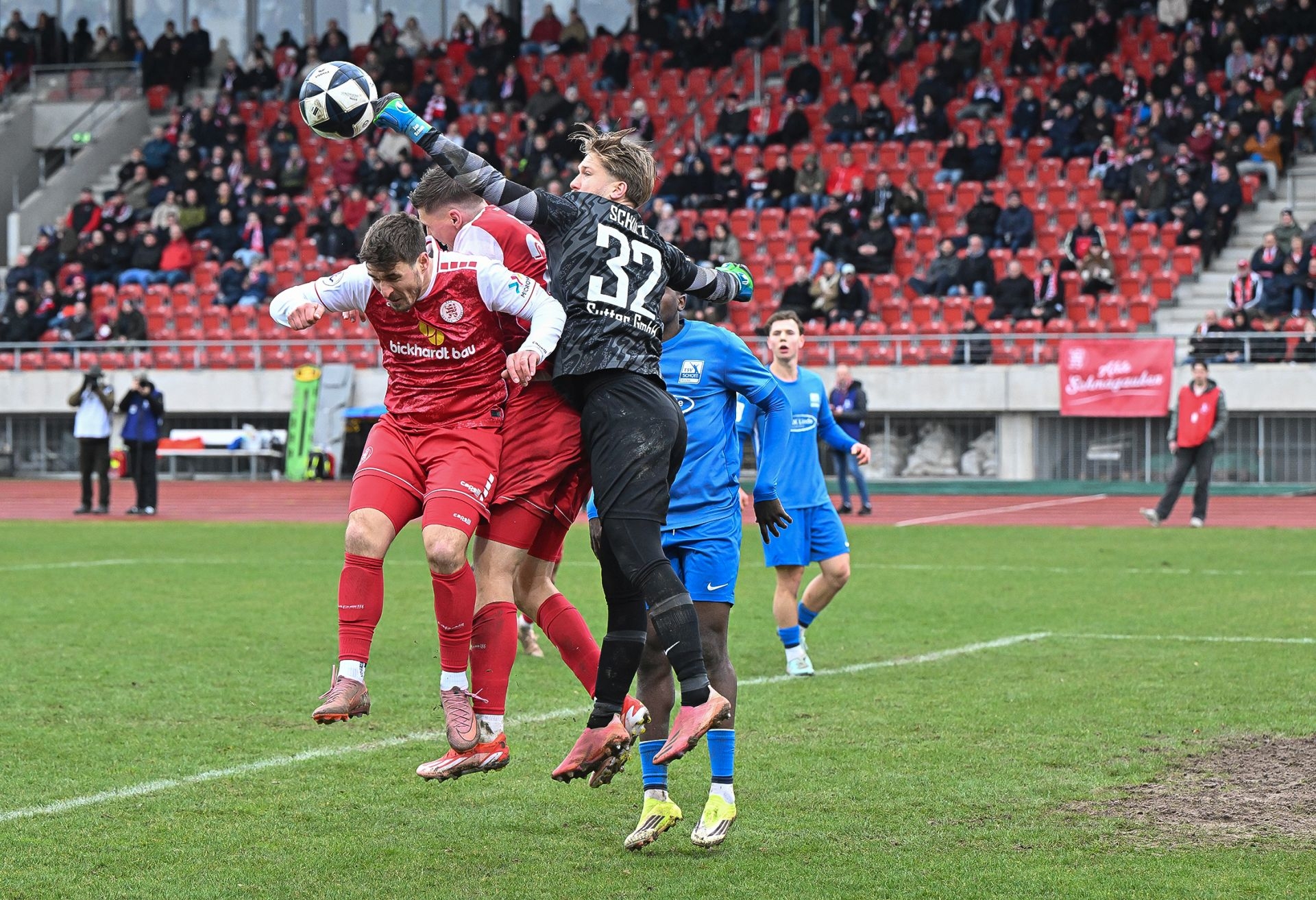 KSV Hessen Kassel, TSV Schott Mainz, Endstand 2:1
