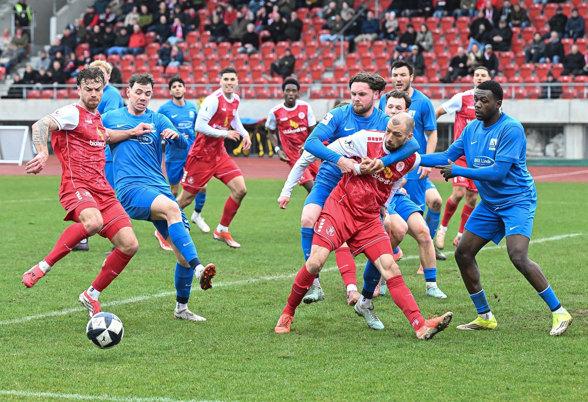 KSV Hessen Kassel, TSV Schott Mainz, Endstand 2:1