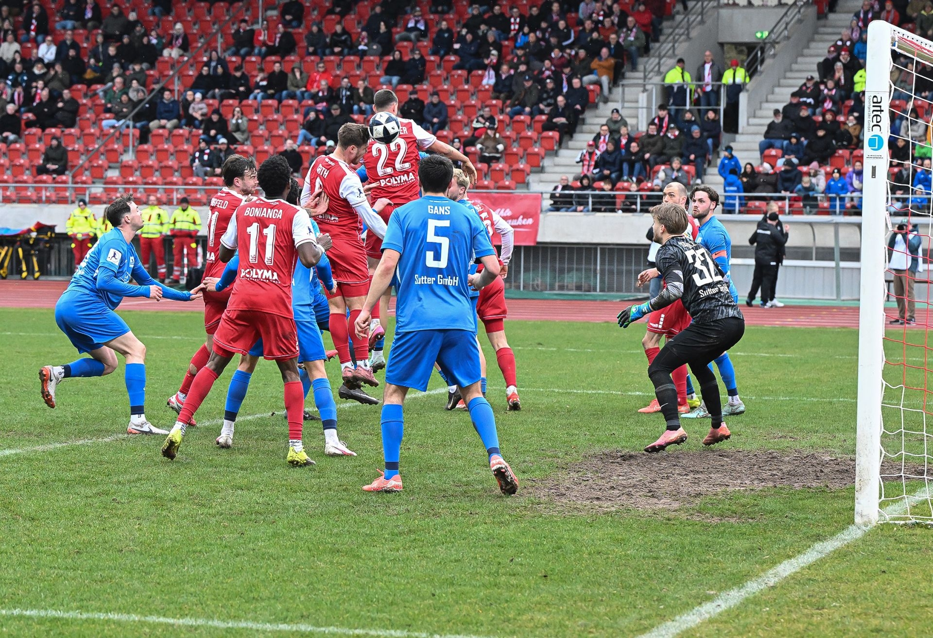 KSV Hessen Kassel, TSV Schott Mainz, Endstand 2:1