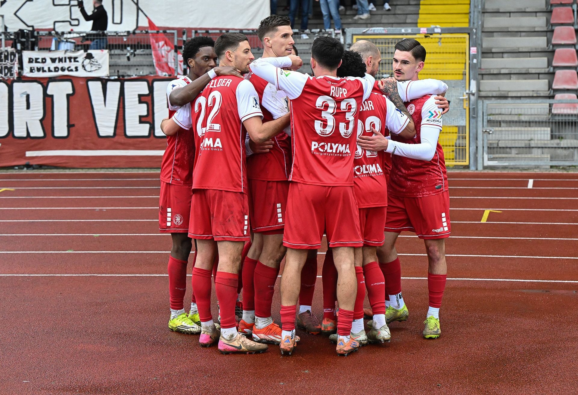 KSV Hessen Kassel, TSV Schott Mainz, Endstand 2:1Jubel