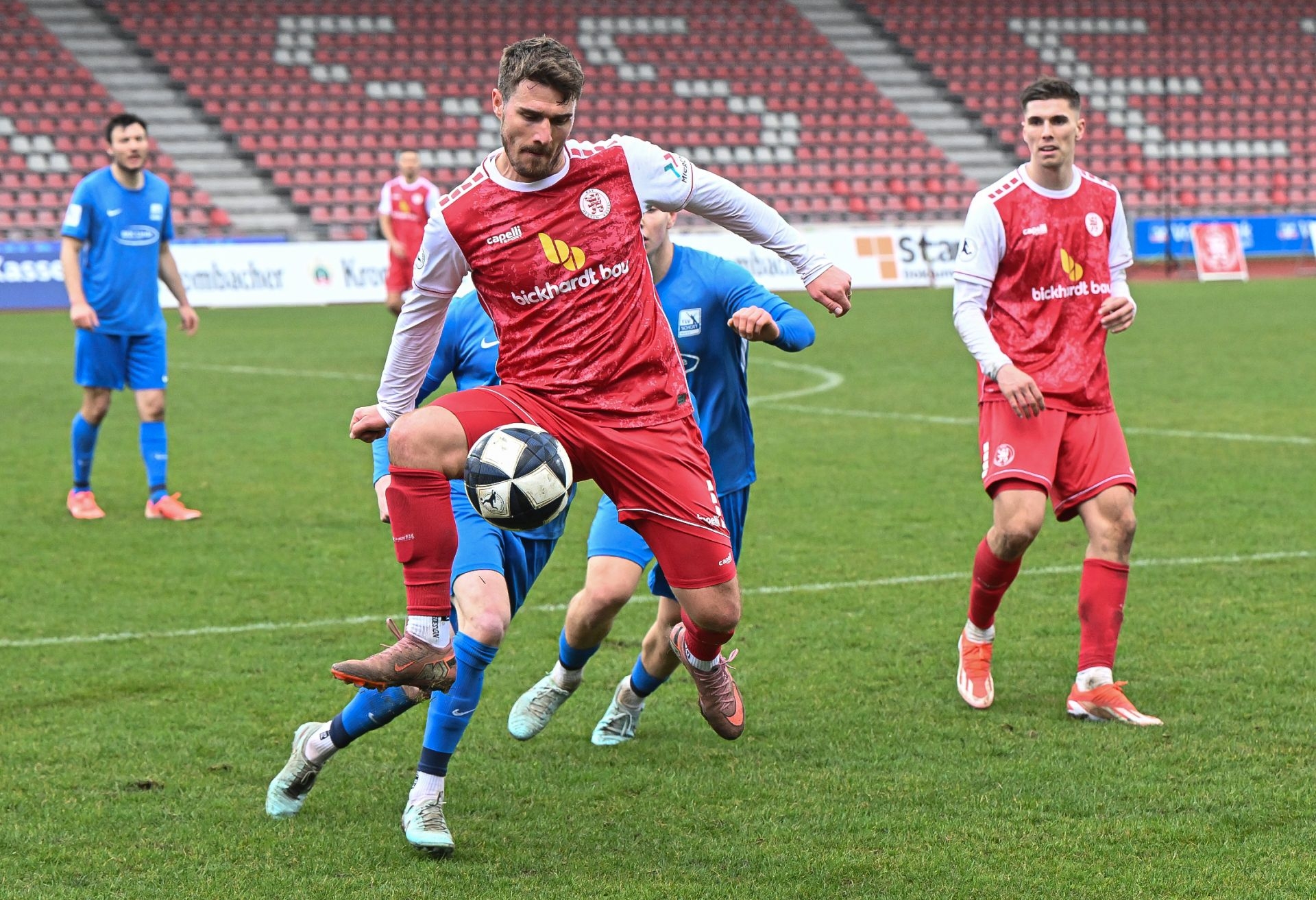 KSV Hessen Kassel, TSV Schott Mainz, Endstand 2:1, Benjamin Girth, Jan Dahlke