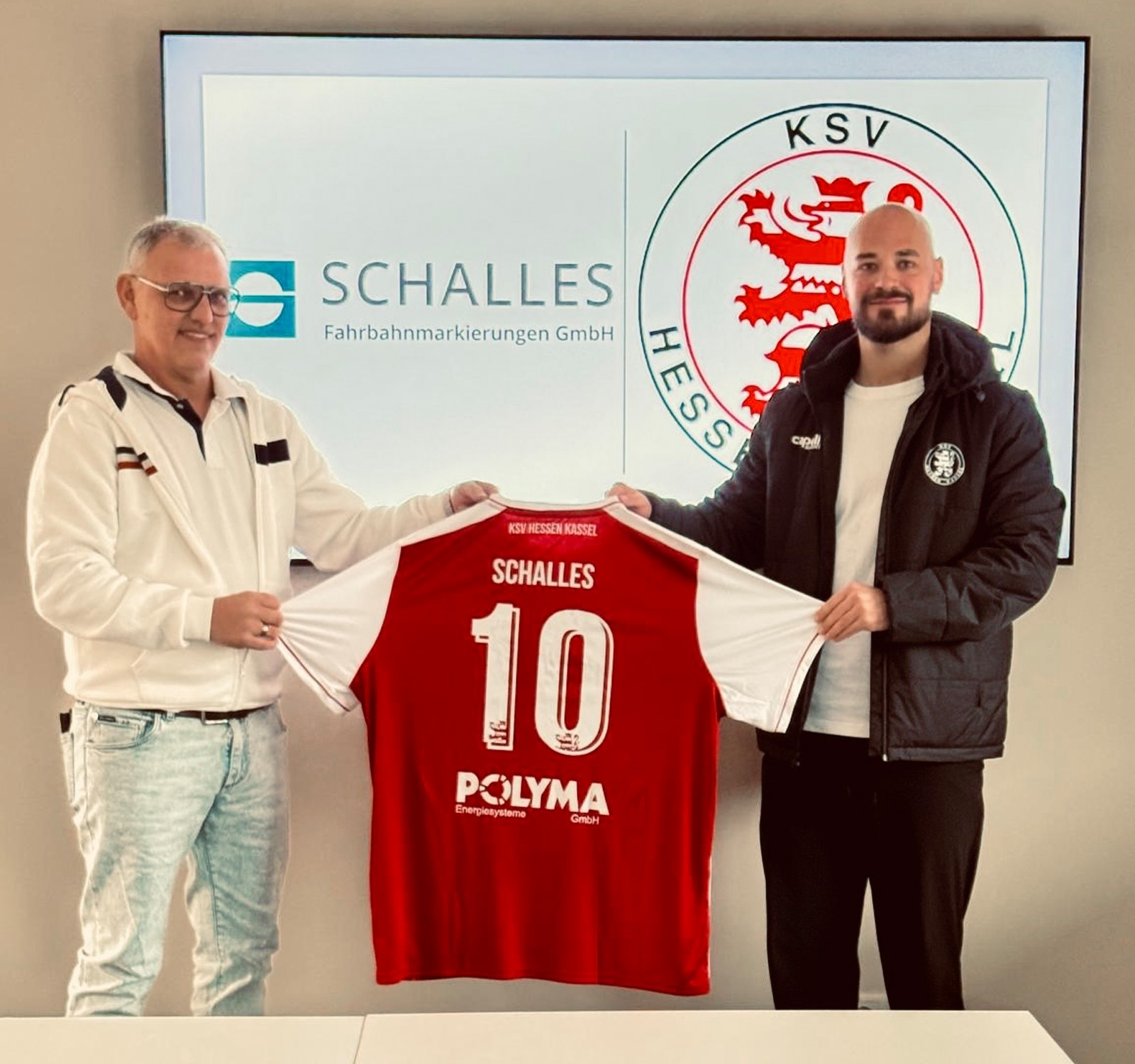 Schalles Fahrbahnmarkierungen ist neuer Partner der L&ouml;wen