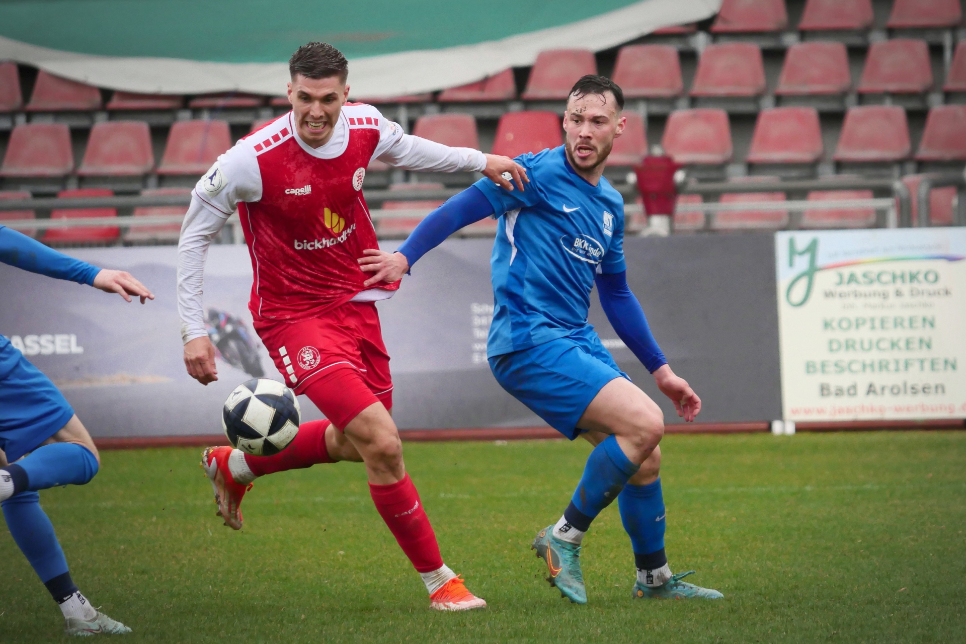  KSV Hessen Kassel, TSV Schott Mainz, Endstand 2:1, Dahlke