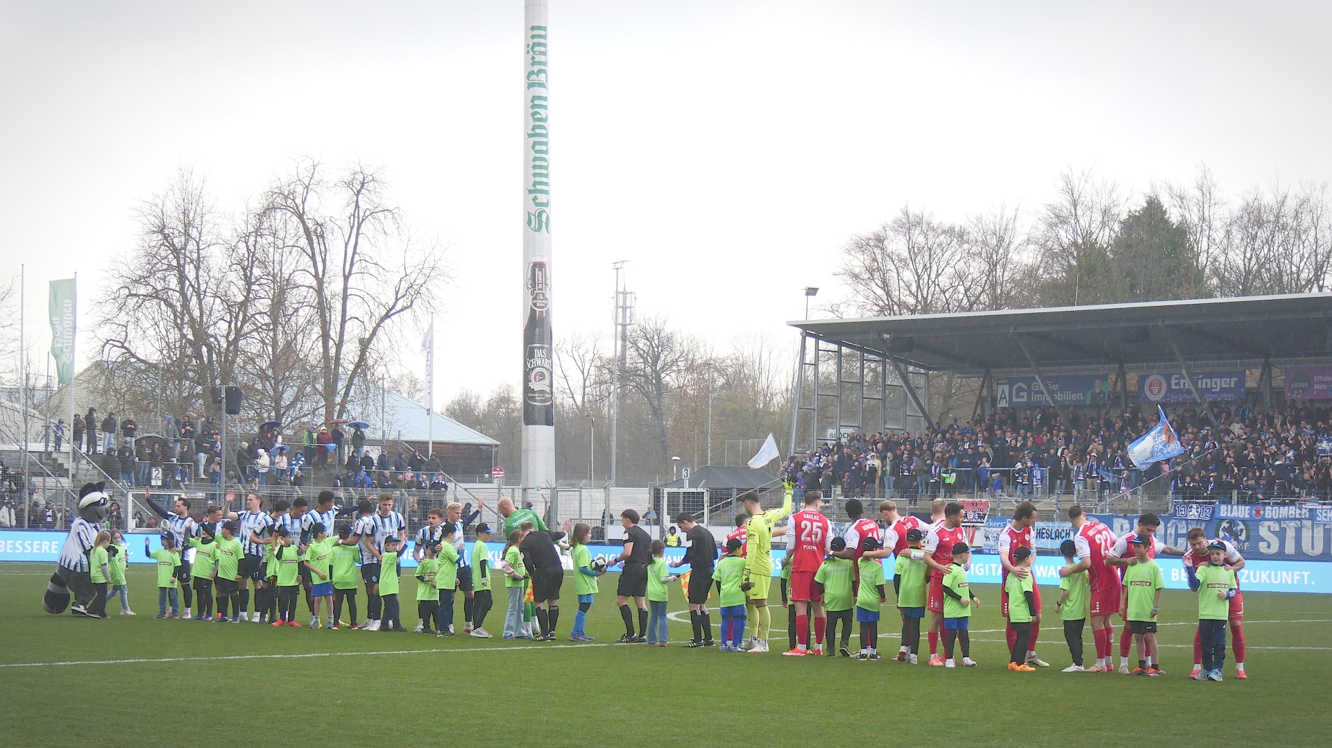 Stuttgarter Kickers, KSV Hessen Kassel, Endstand 0:1