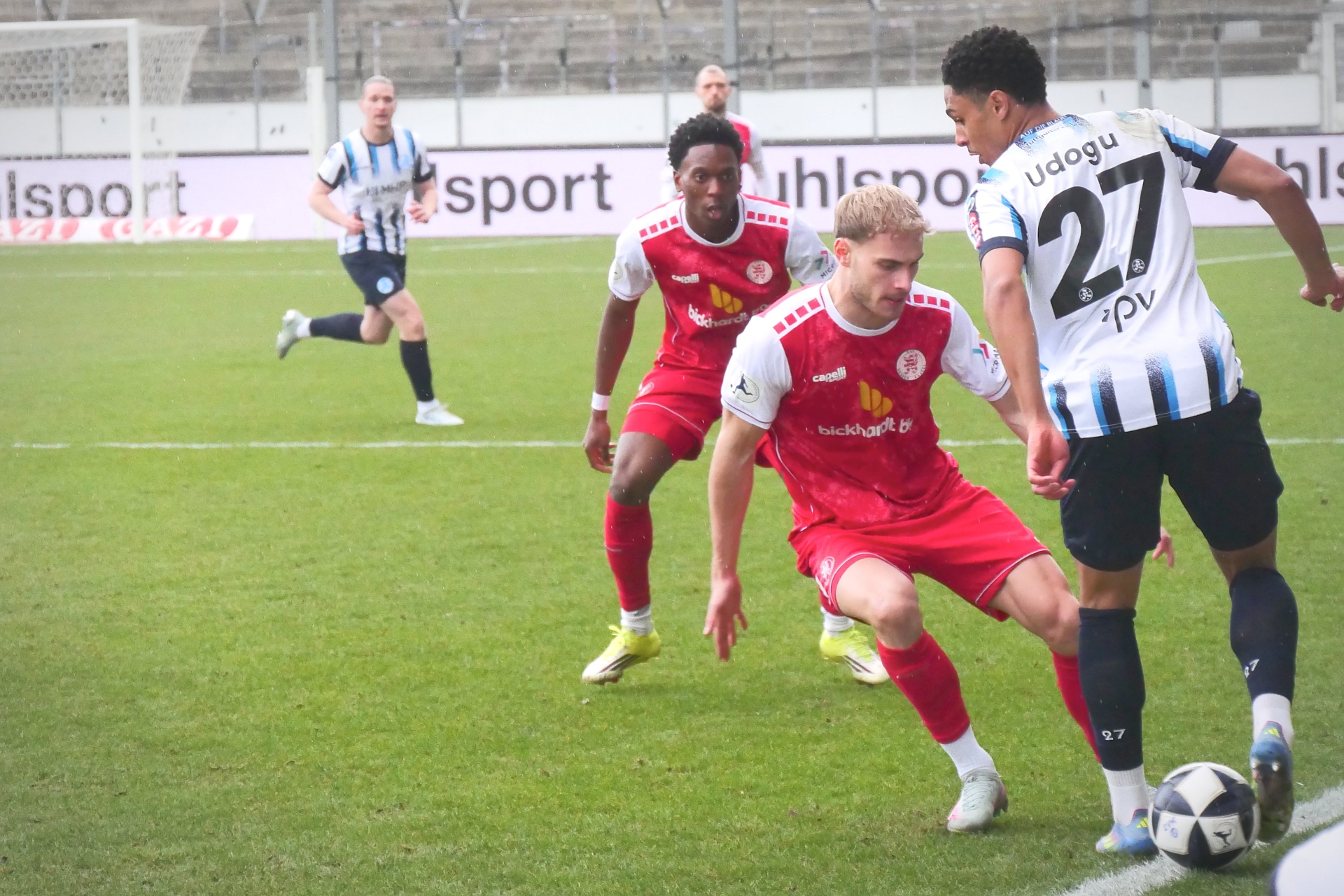 Stuttgarter Kickers, KSV Hessen Kassel, Endstand 0:1