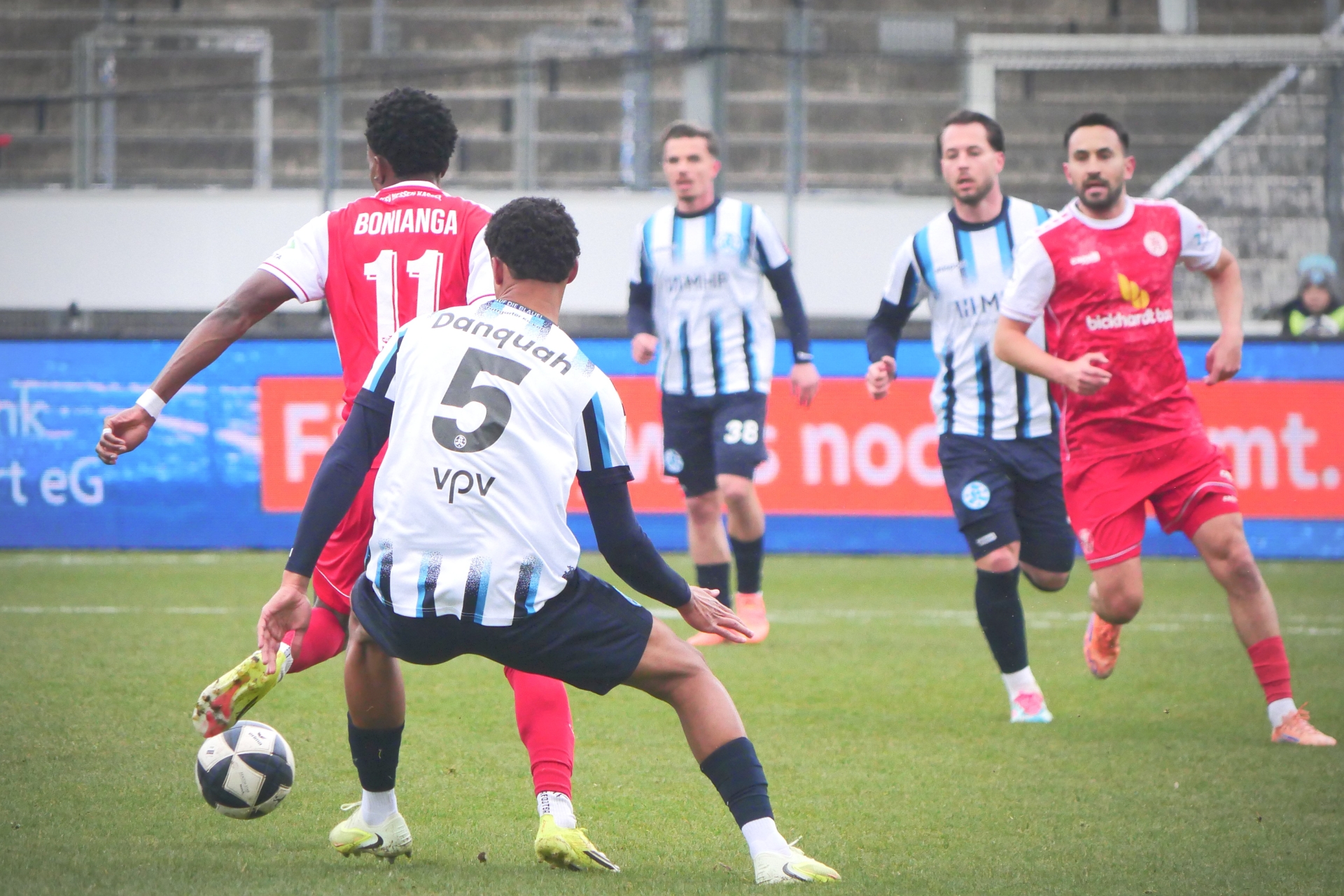 Stuttgarter Kickers, KSV Hessen Kassel, Endstand 0:1