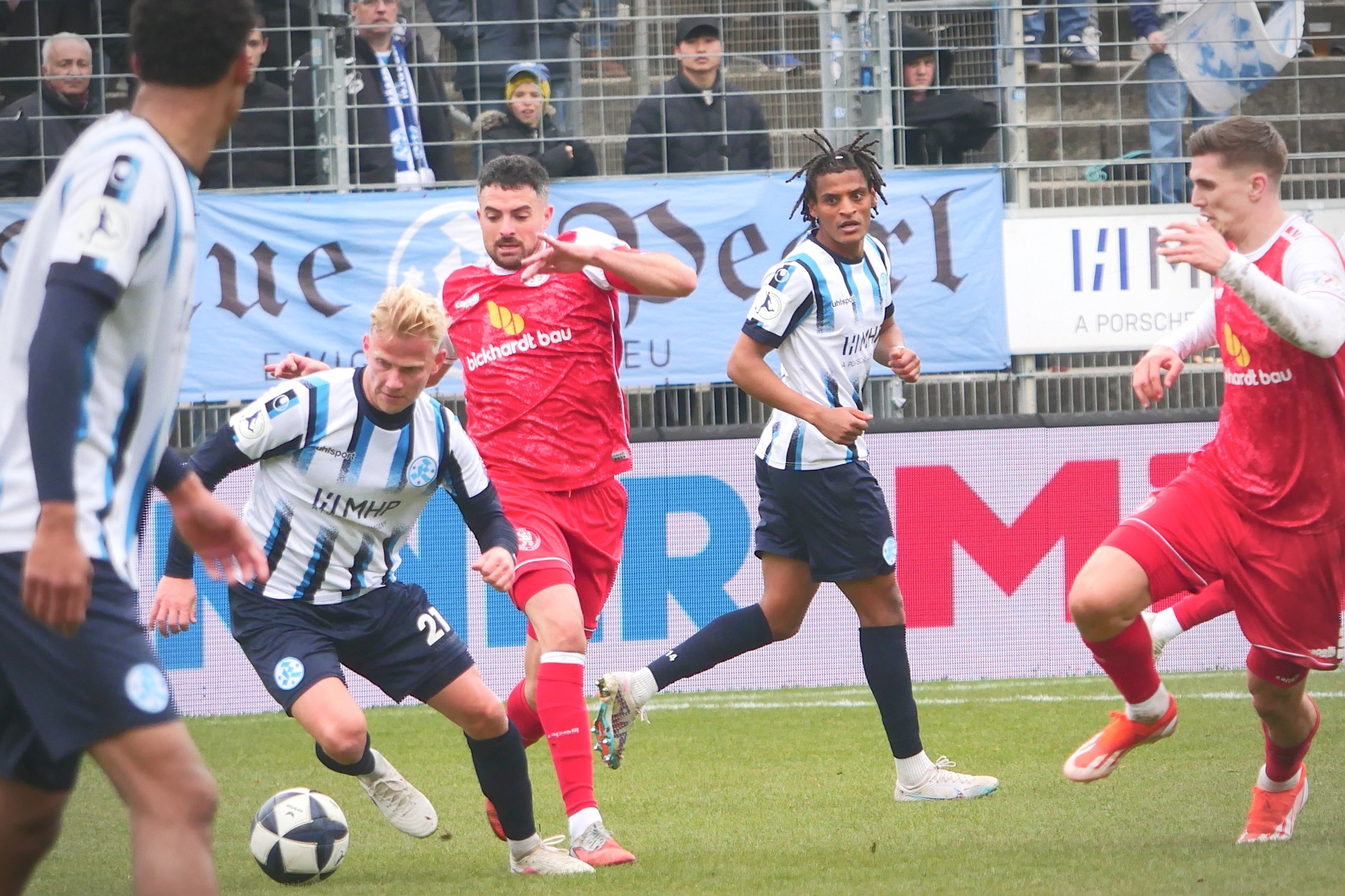 Stuttgarter Kickers, KSV Hessen Kassel, Endstand 0:1, Bravo Sanchez
