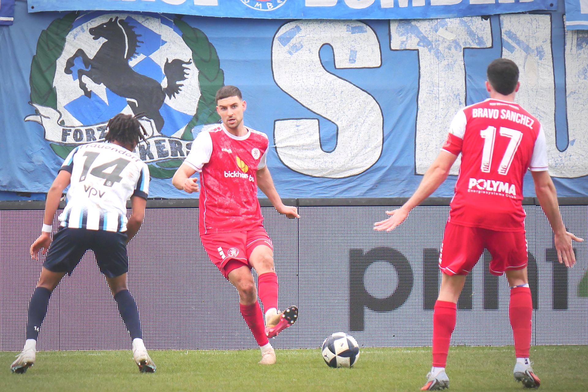 Stuttgarter Kickers, KSV Hessen Kassel, Endstand 0:1, Breitfelder