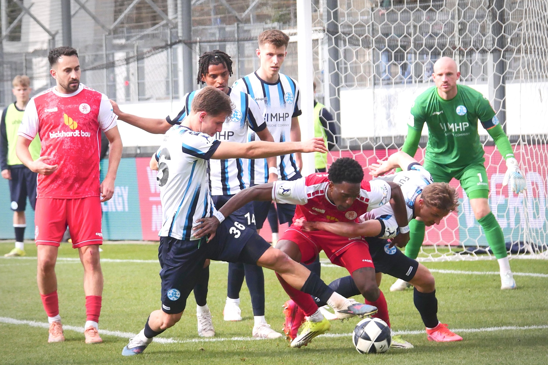 Stuttgarter Kickers, KSV Hessen Kassel, Endstand 0:1, Bonianga, Rupp